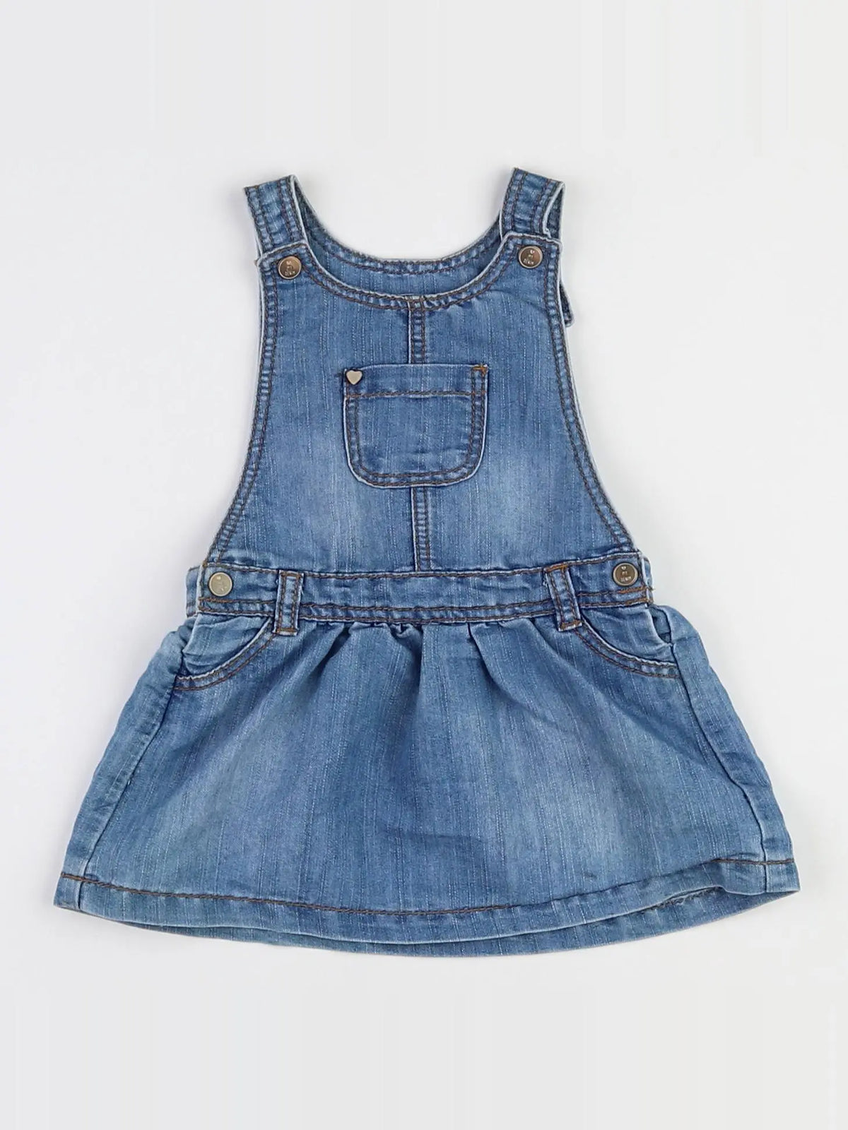 Tape à l'oeil - robe bleu - 9 mois