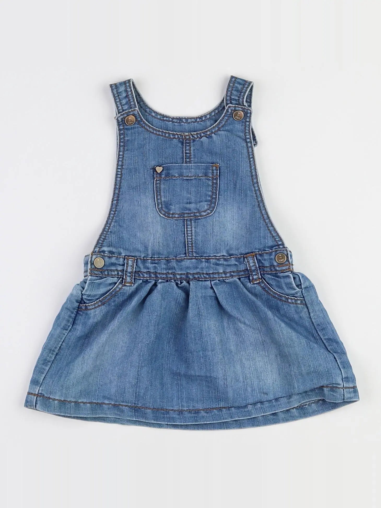 Tape à l'oeil - robe bleu - 9 mois