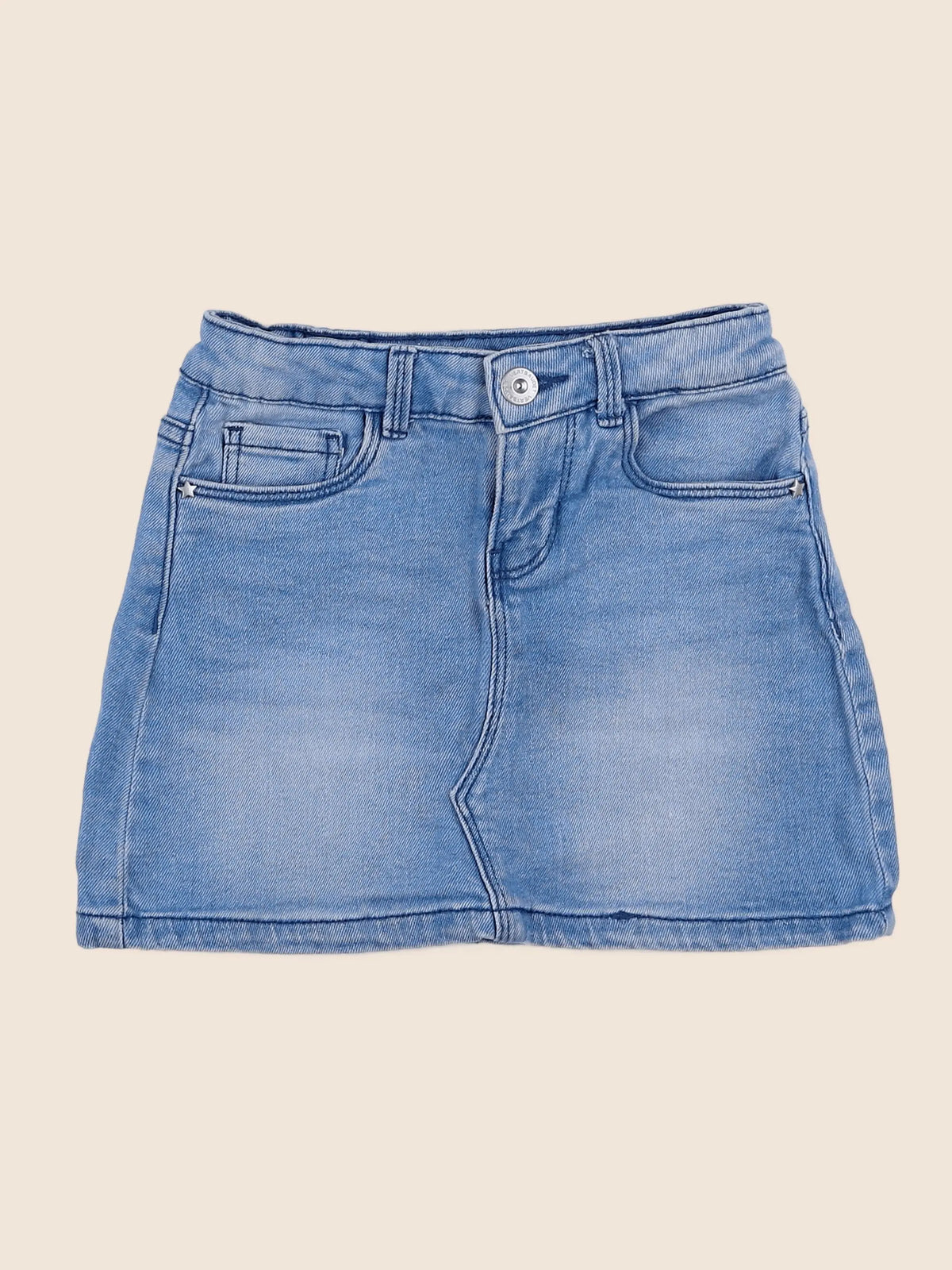 Vertbaudet - jupe bleu - 6 ans