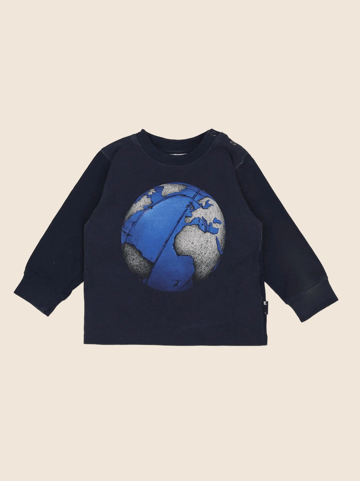 Molo - tee-shirt bleu, multicolore - 12 mois