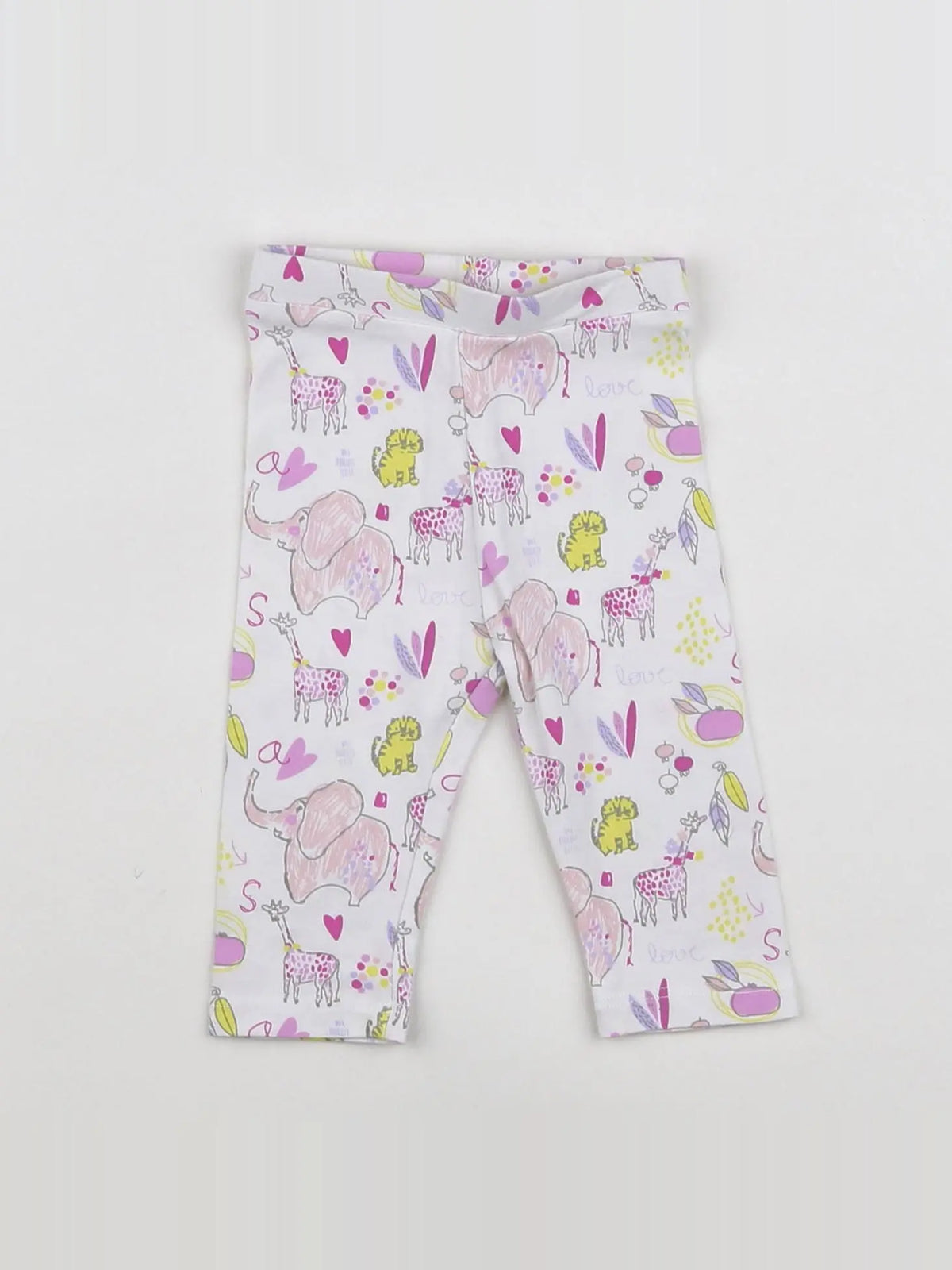 Sfera - legging blanc - 3/6 mois