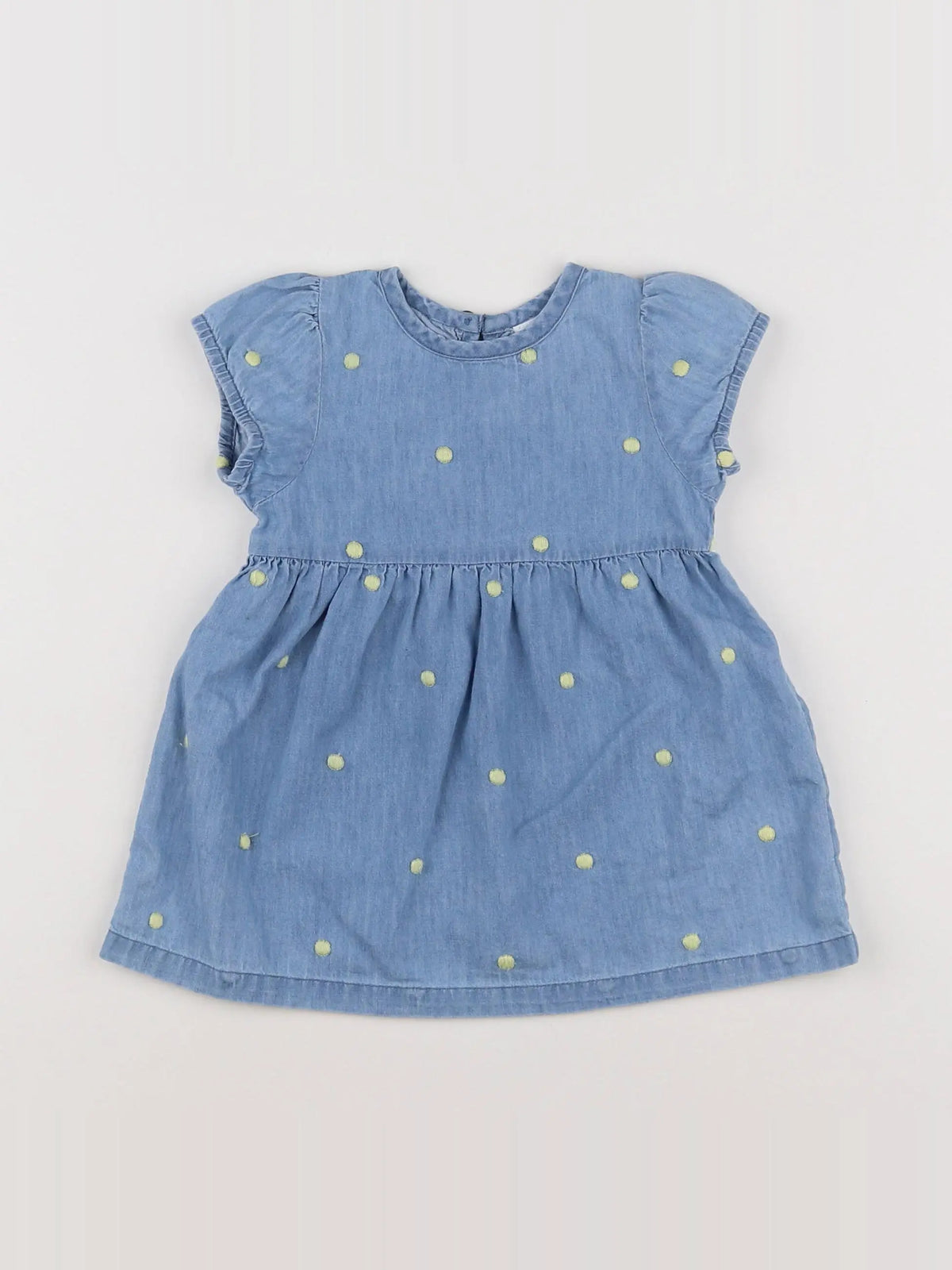 Noukie's - robe bleu - 6 mois