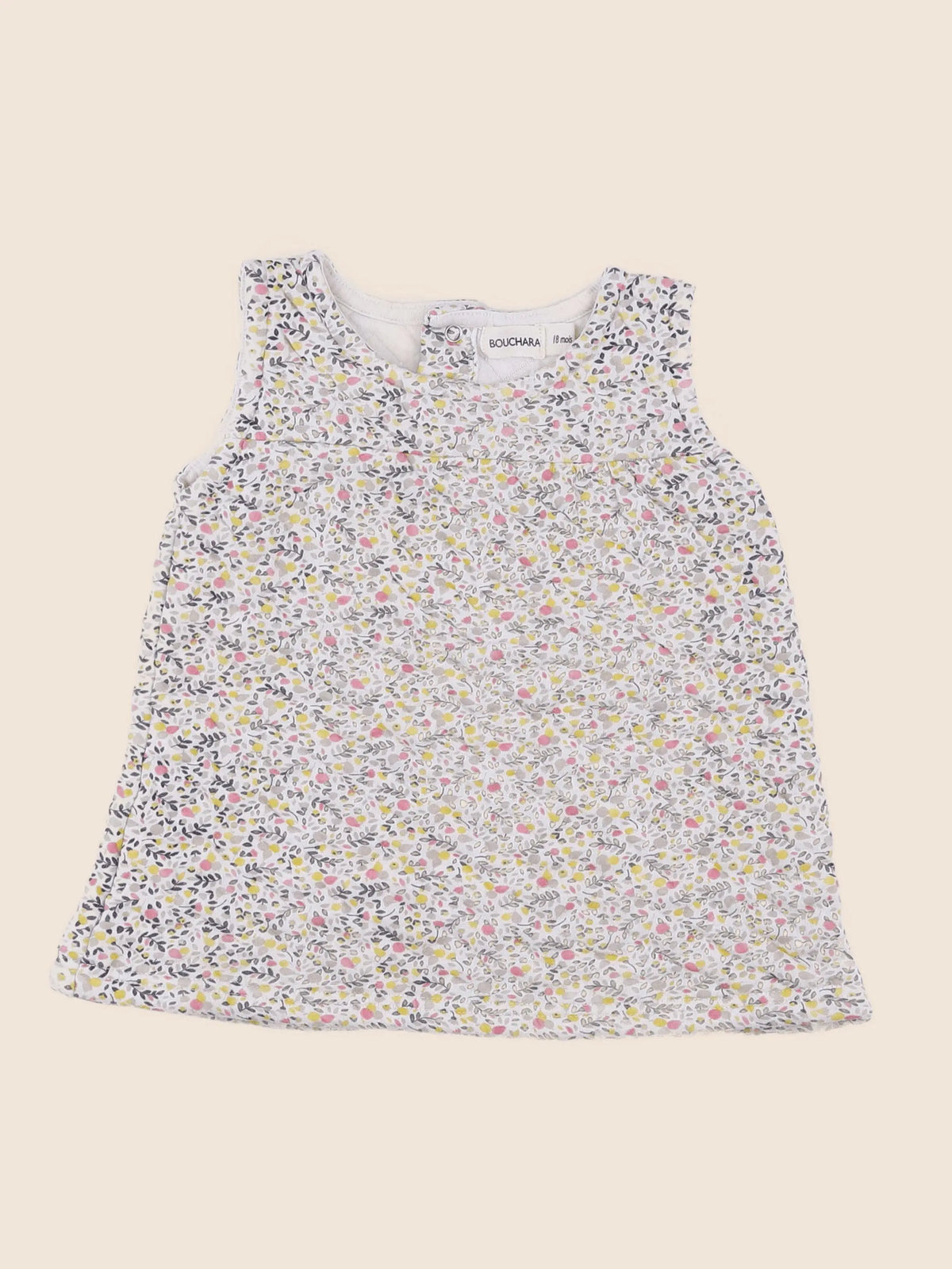 Bouchara - robe multicolore - 18 mois