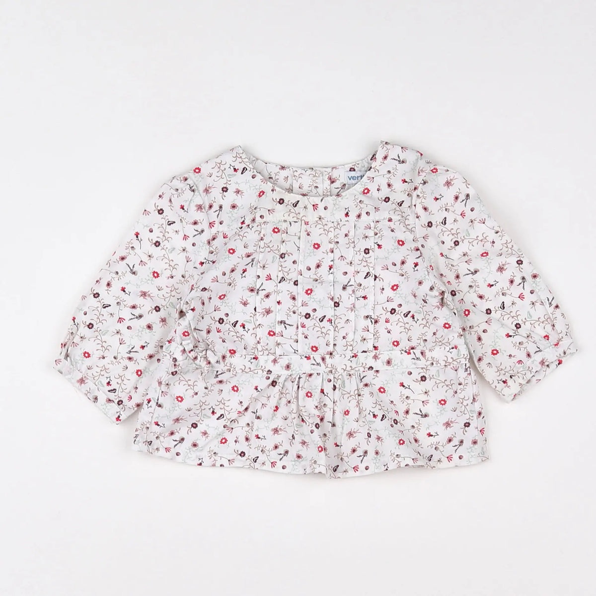 Vertbaudet - blouse blanc - 3 mois