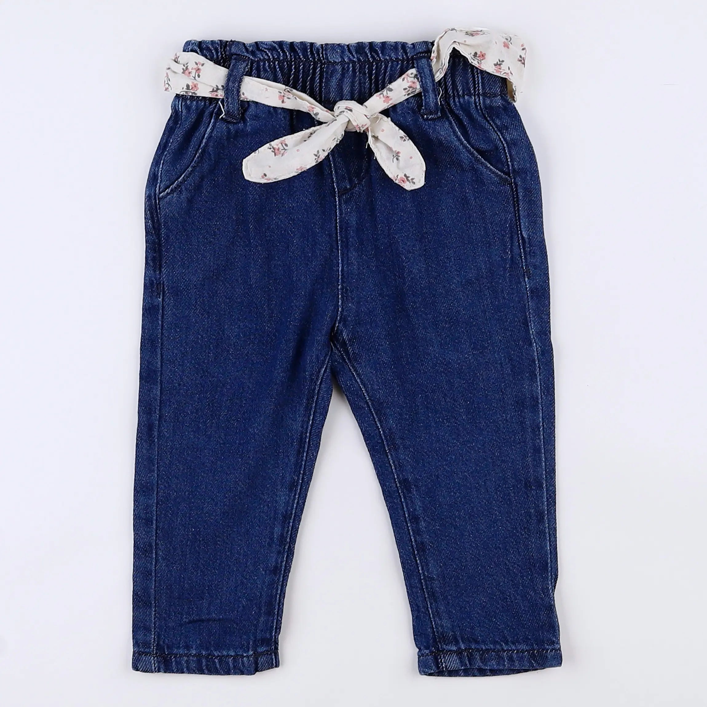 Vertbaudet - jean bleu - 9 mois