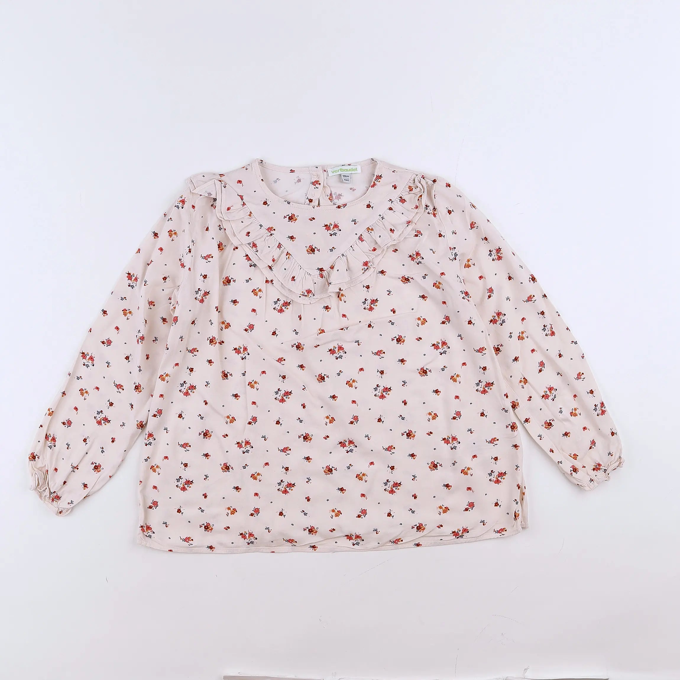 Vertbaudet - blouse multicolore - 8 ans