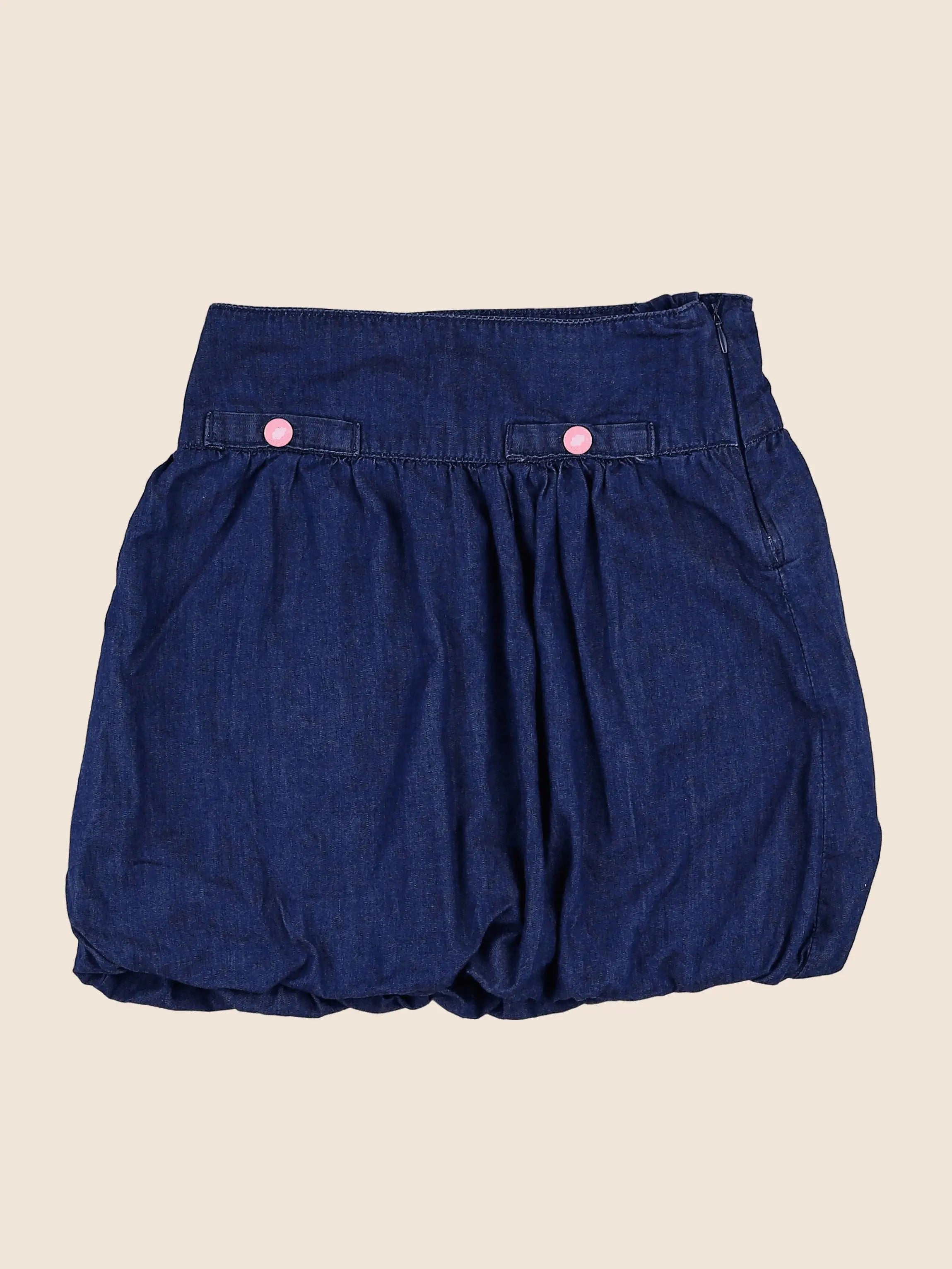 Vertbaudet - jupe bleu, rose - 8 ans