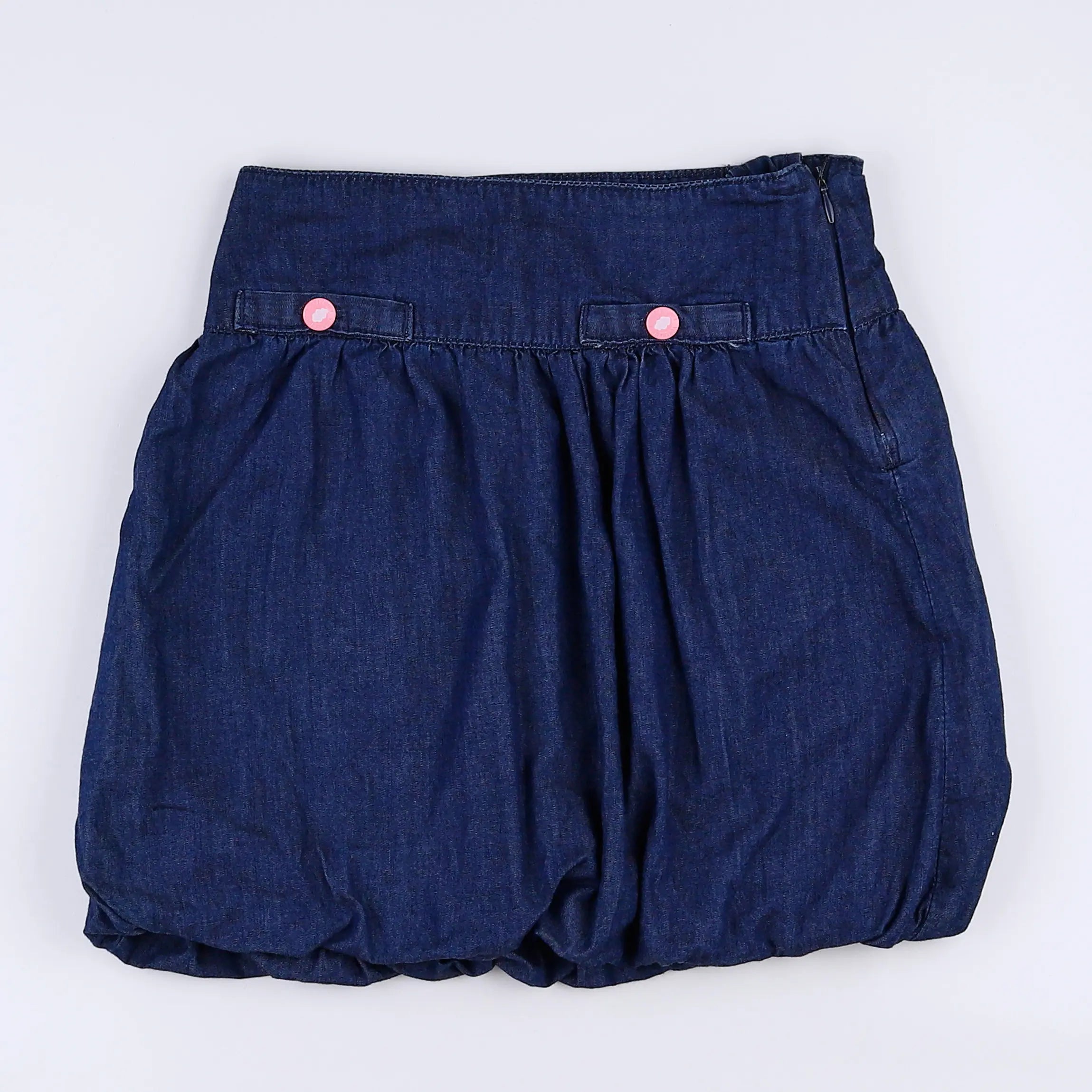 Vertbaudet - jupe bleu, rose - 8 ans