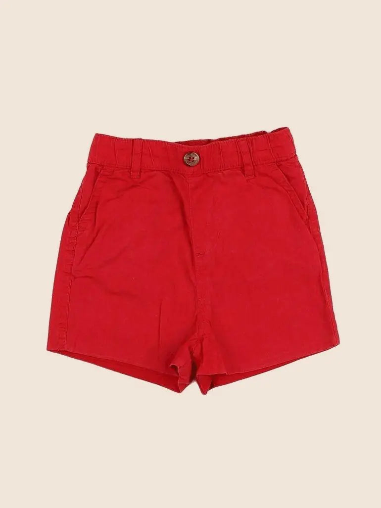 Gocco - short rouge - 12/18 mois