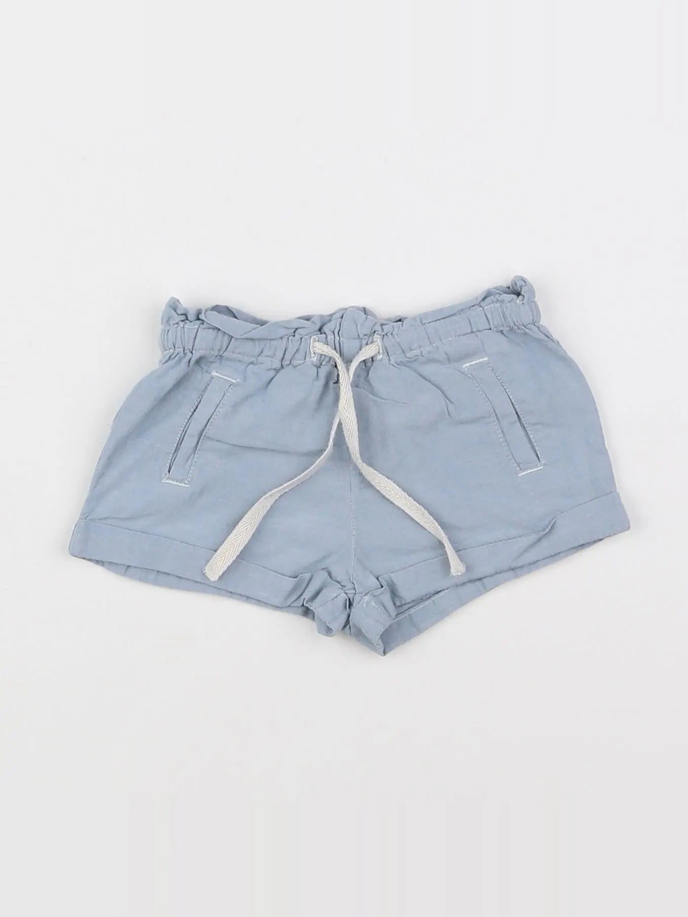 Boutchou - short bleu - 6 mois