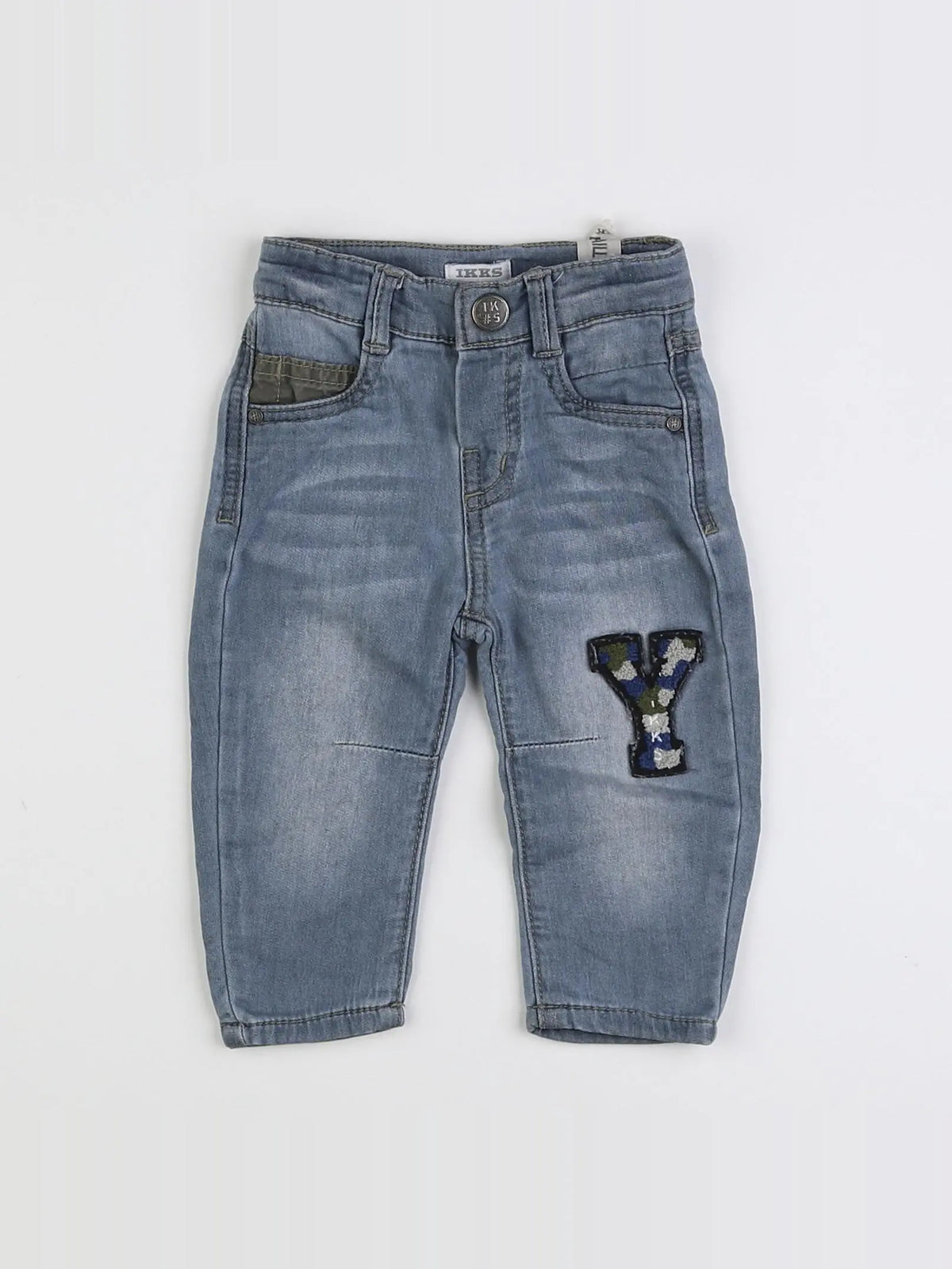 IKKS - jean bleu - 6 mois