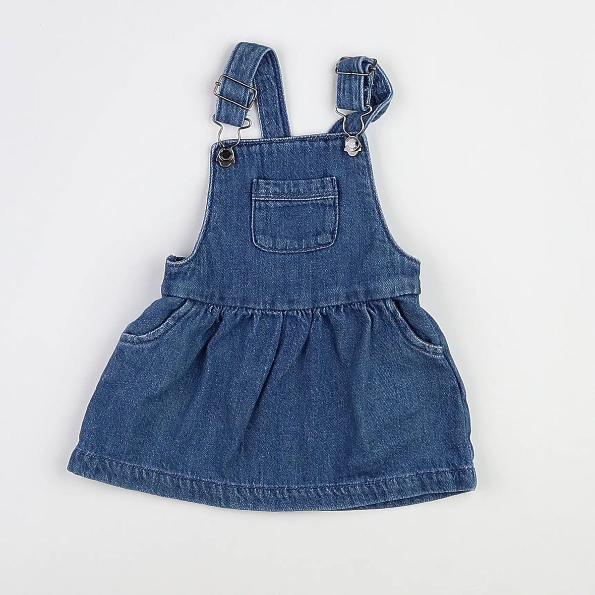 Vertbaudet - robe bleu - 12 mois
