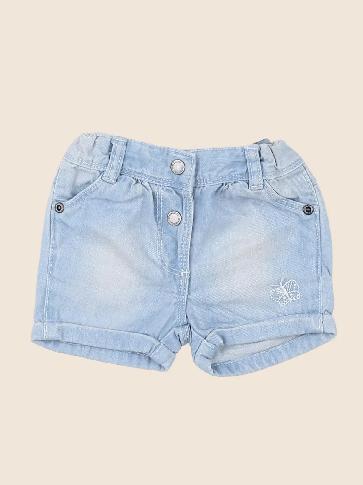 Vertbaudet - short bleu - 3 mois