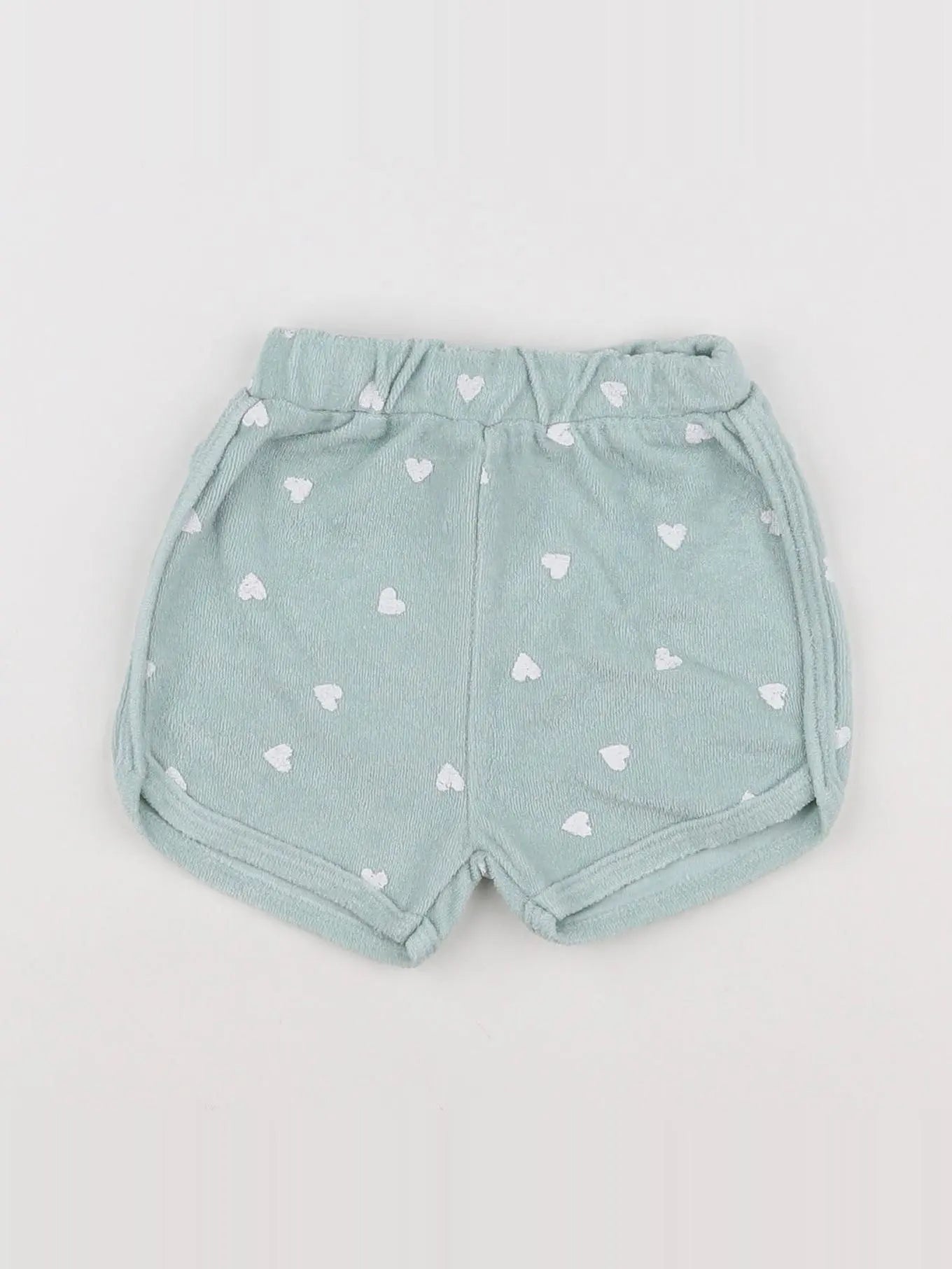 Vertbaudet - short vert - 9 mois