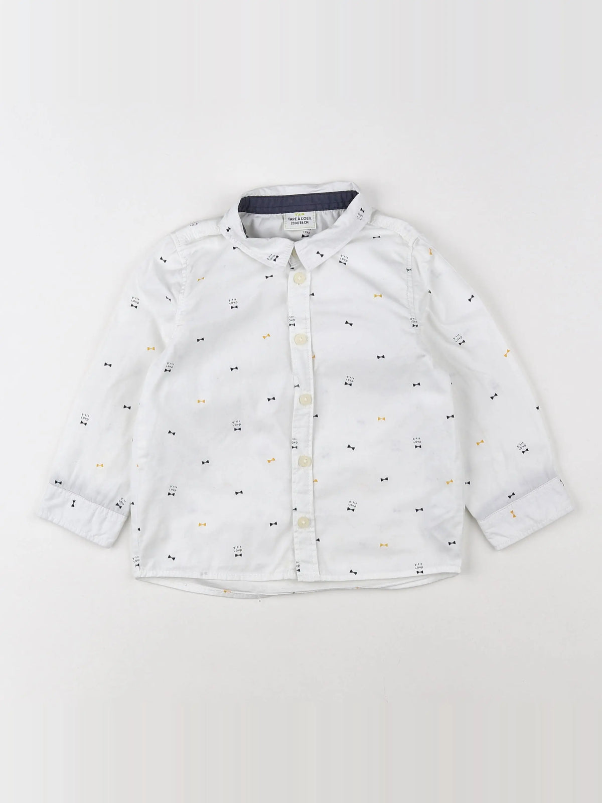 Tape à l'oeil - chemise blanc - 2 ans