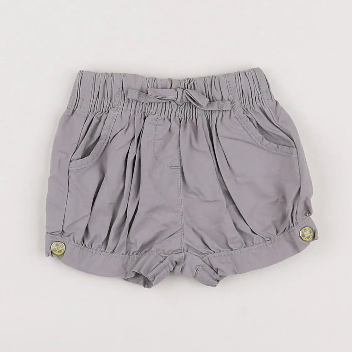 Vertbaudet - bloomer gris - 3 mois