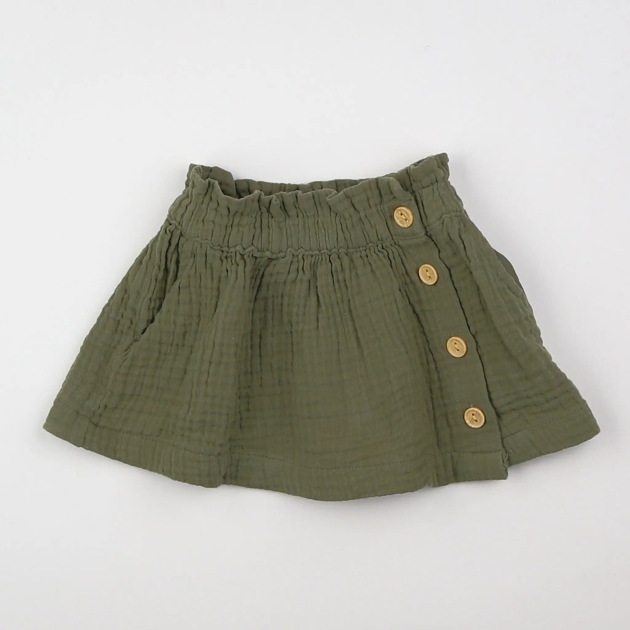 Vertbaudet - jupe vert - 3 mois