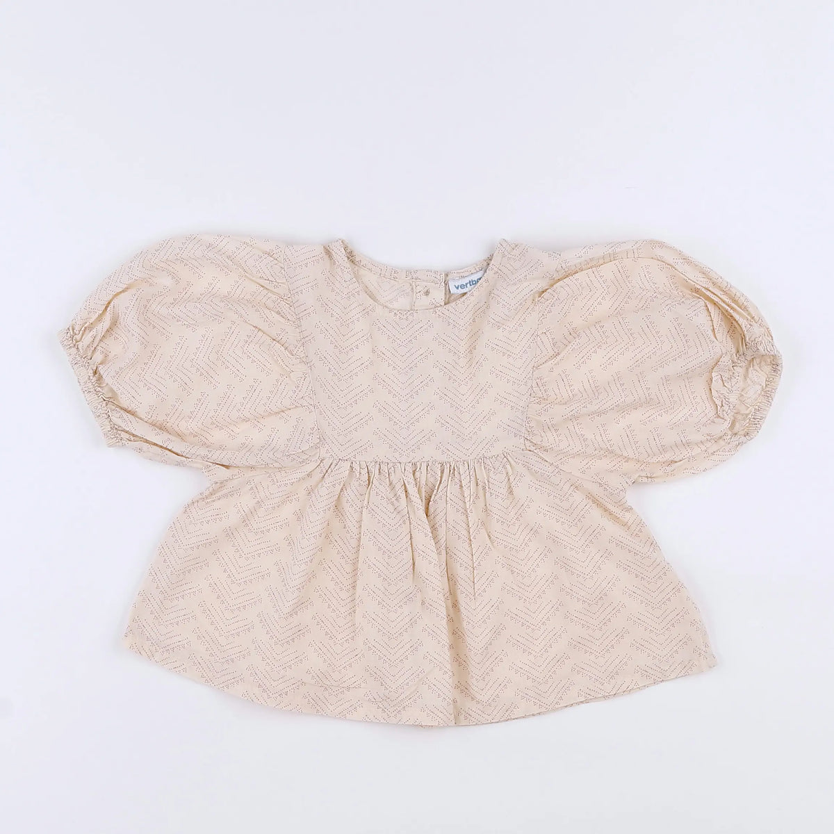 Vertbaudet - blouse beige - 18 mois