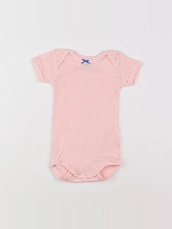 Petit Bateau - body rose - 3 mois