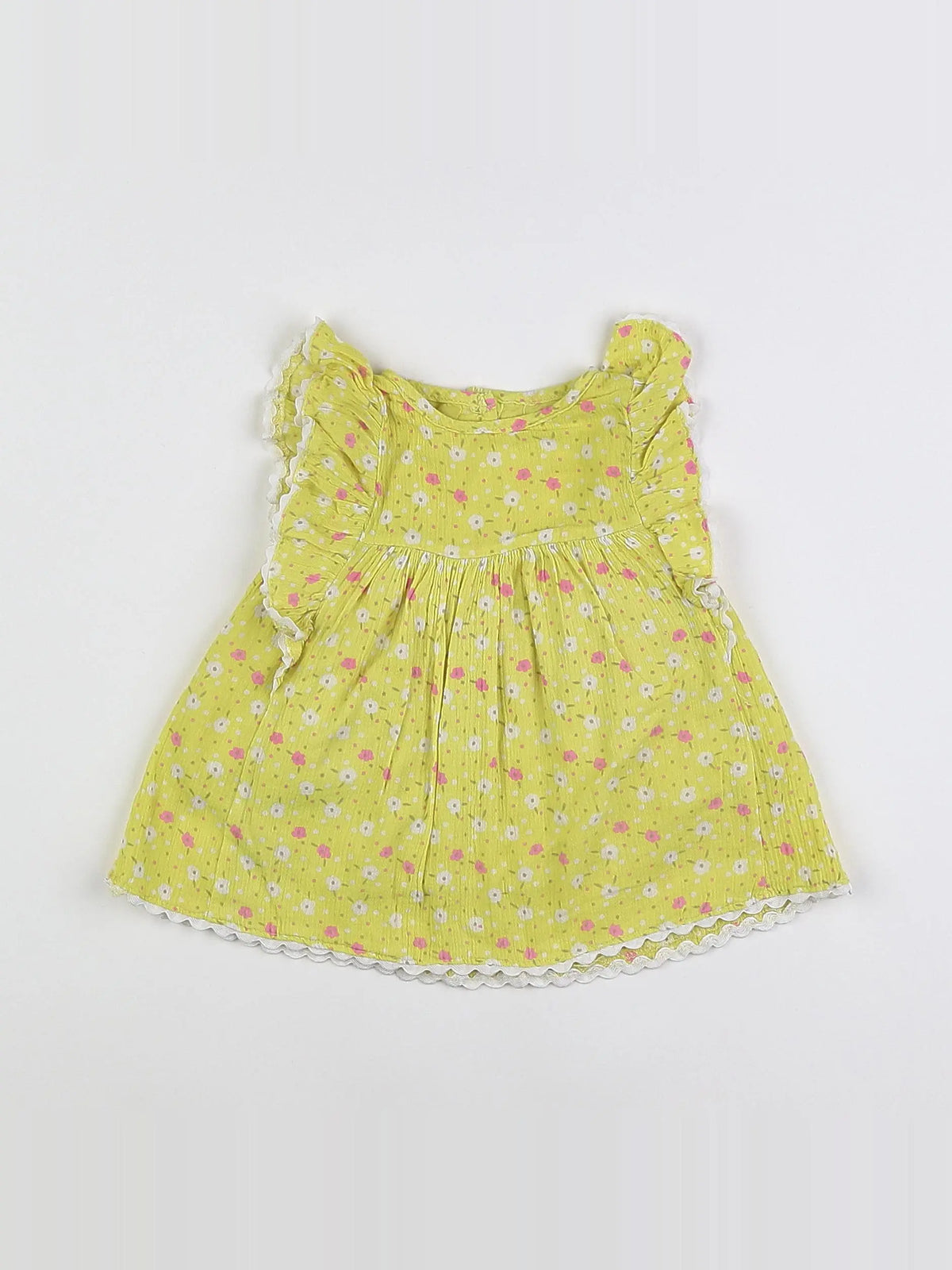 Vertbaudet - robe jaune - 3 mois