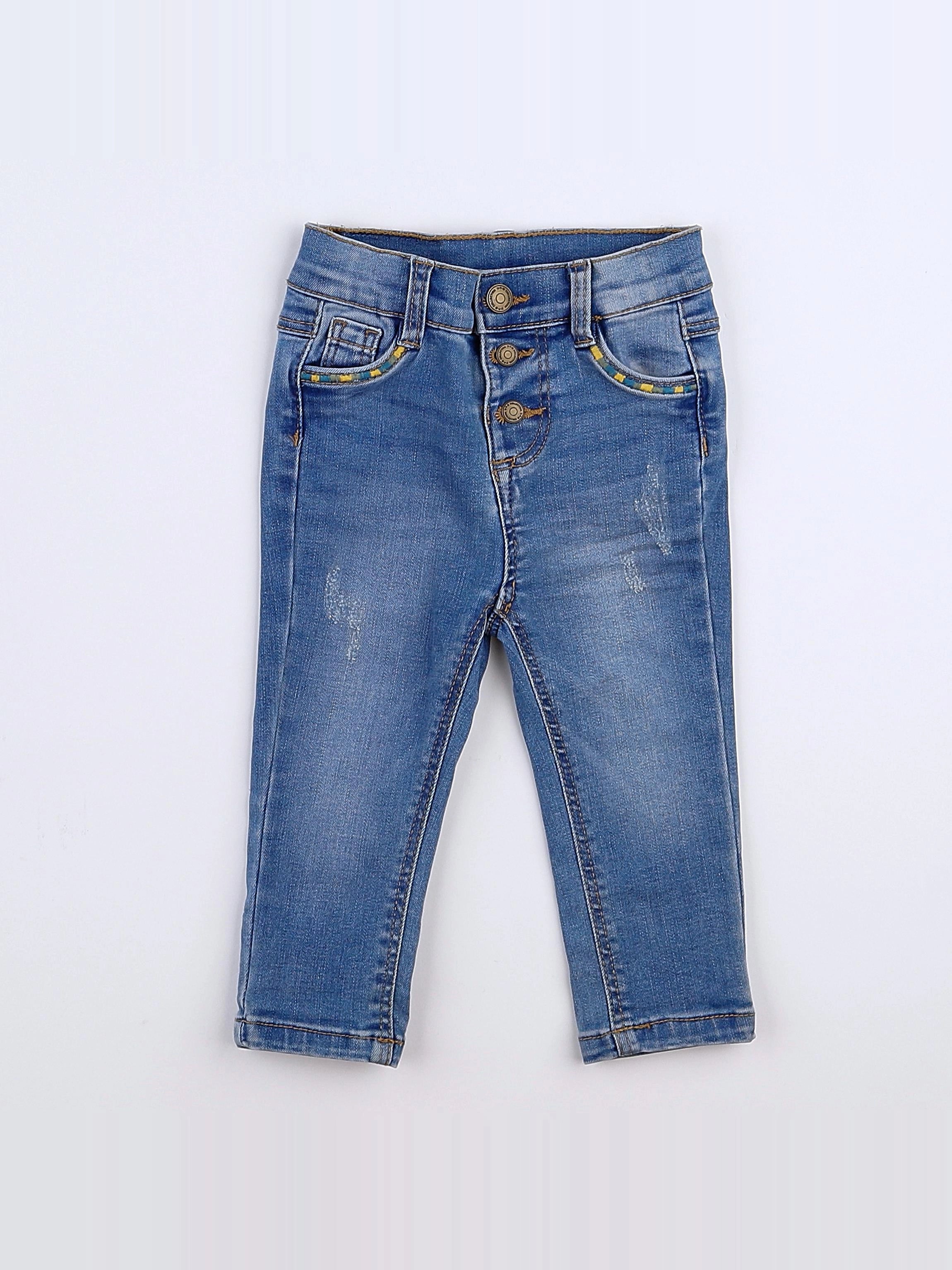 Tape à l'oeil - jean bleu - 6 mois