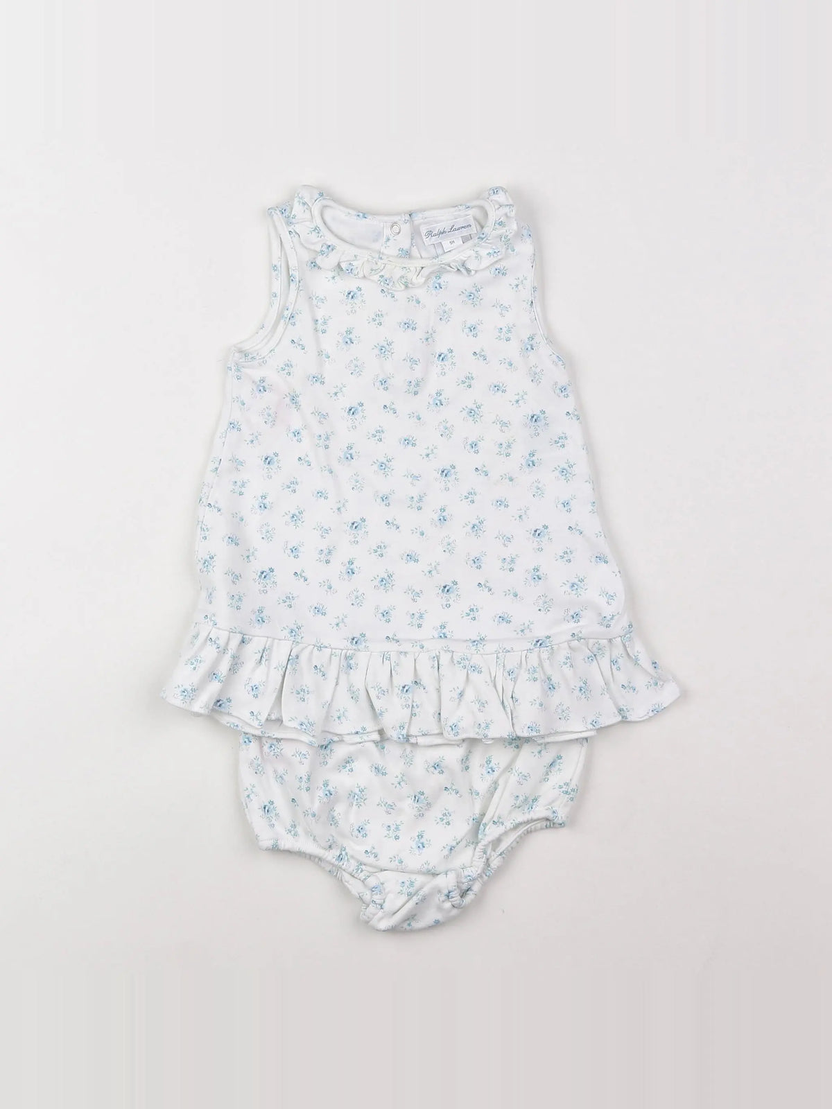 Ralph Lauren - robe blanc - 9 mois