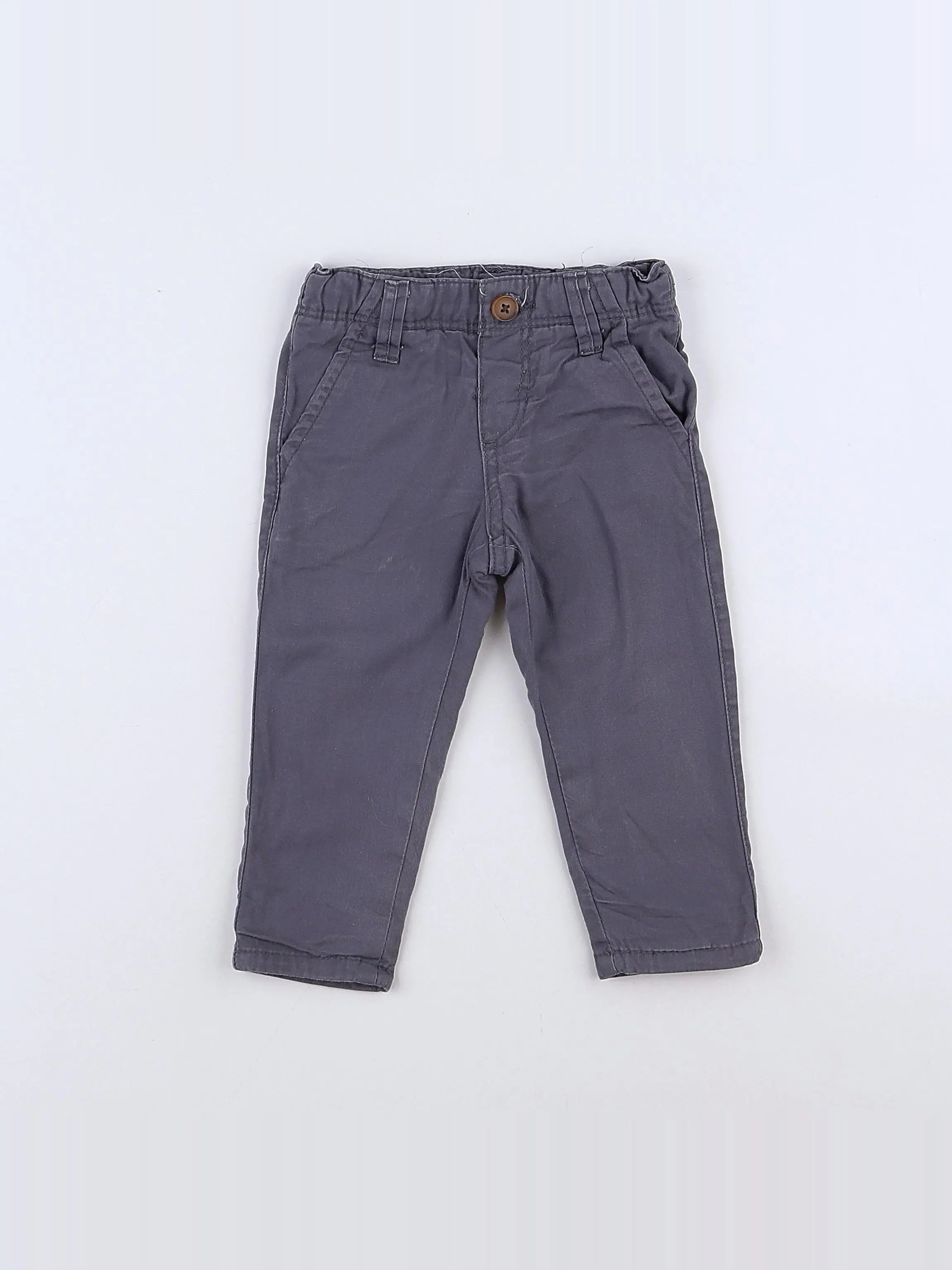 Boutchou - pantalon gris - 9 mois