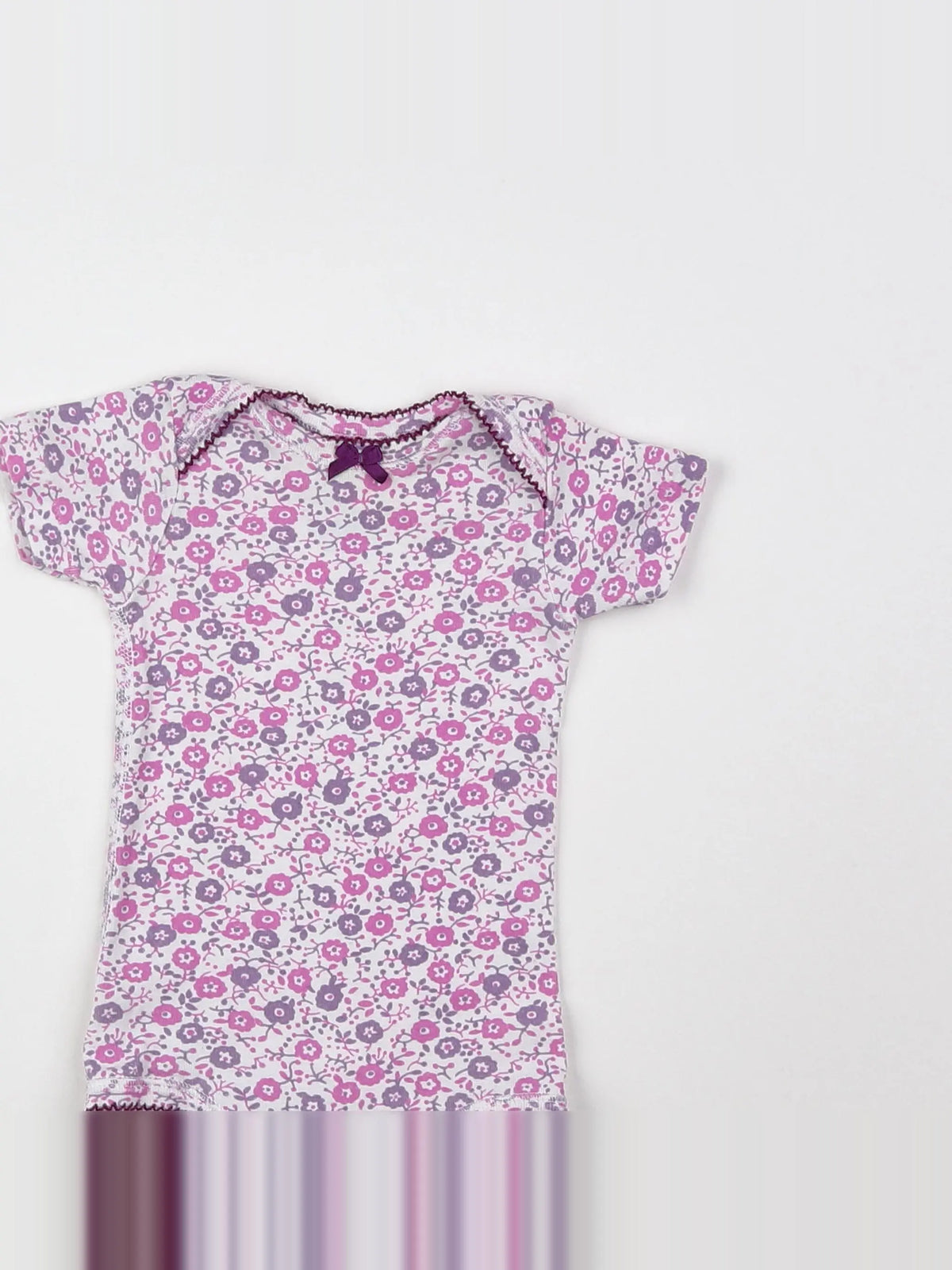 Petit Bateau - body rose - 3 mois