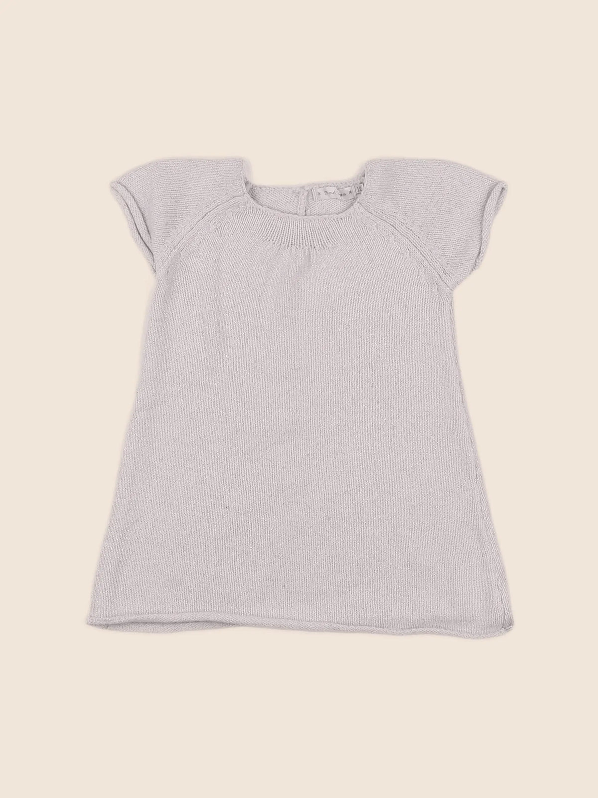 Boutchou - robe or, rose - 12 mois