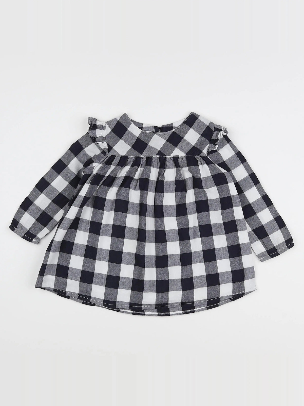 Buho - robe blanc, noir - 12 mois