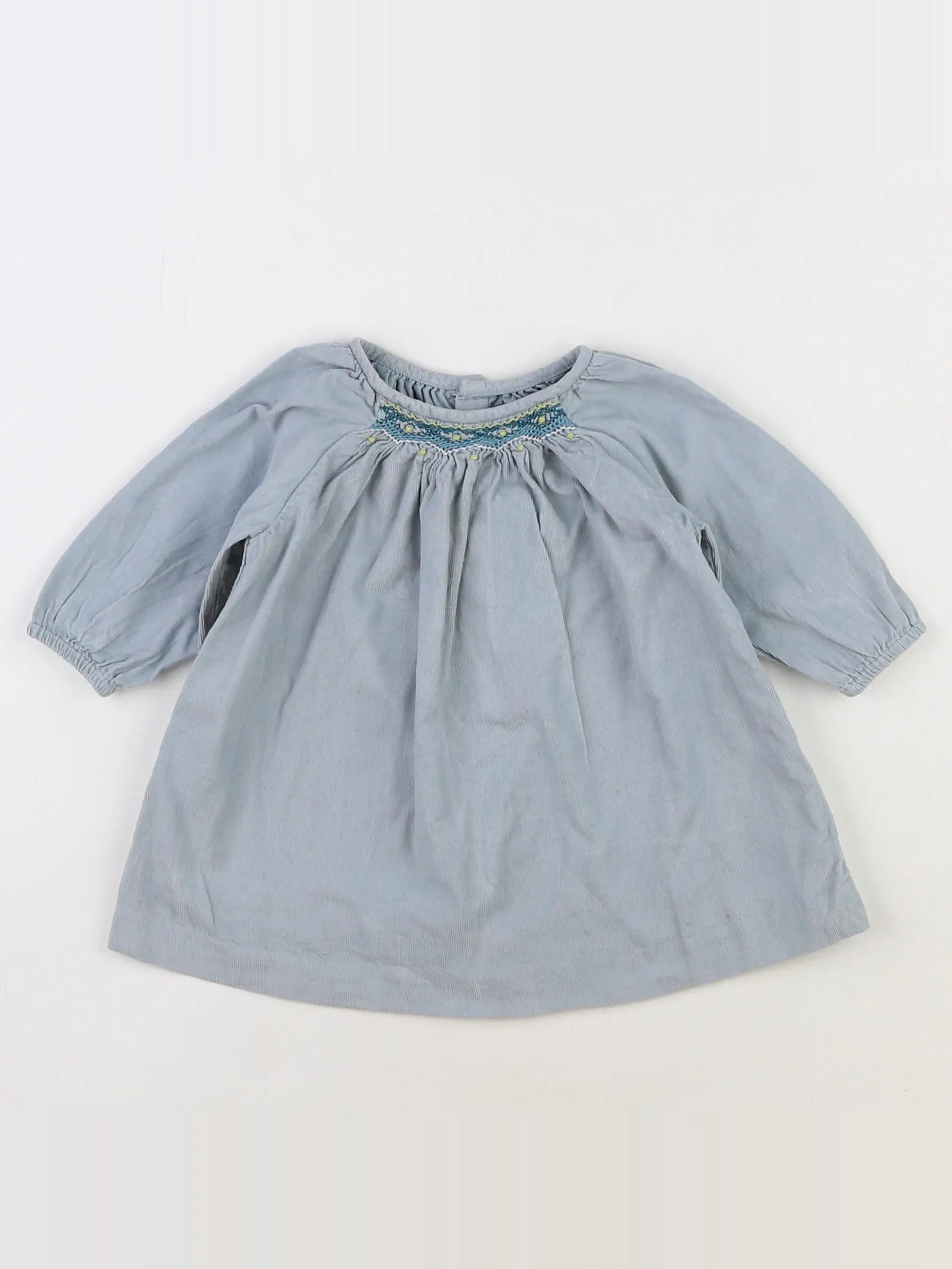 Jacadi - robe vert - 6 mois