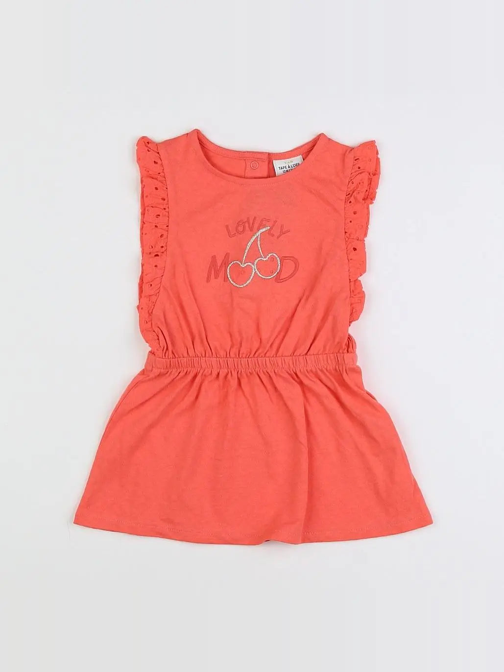 Tape à l'oeil - robe rose (état neuf) - 12 mois
