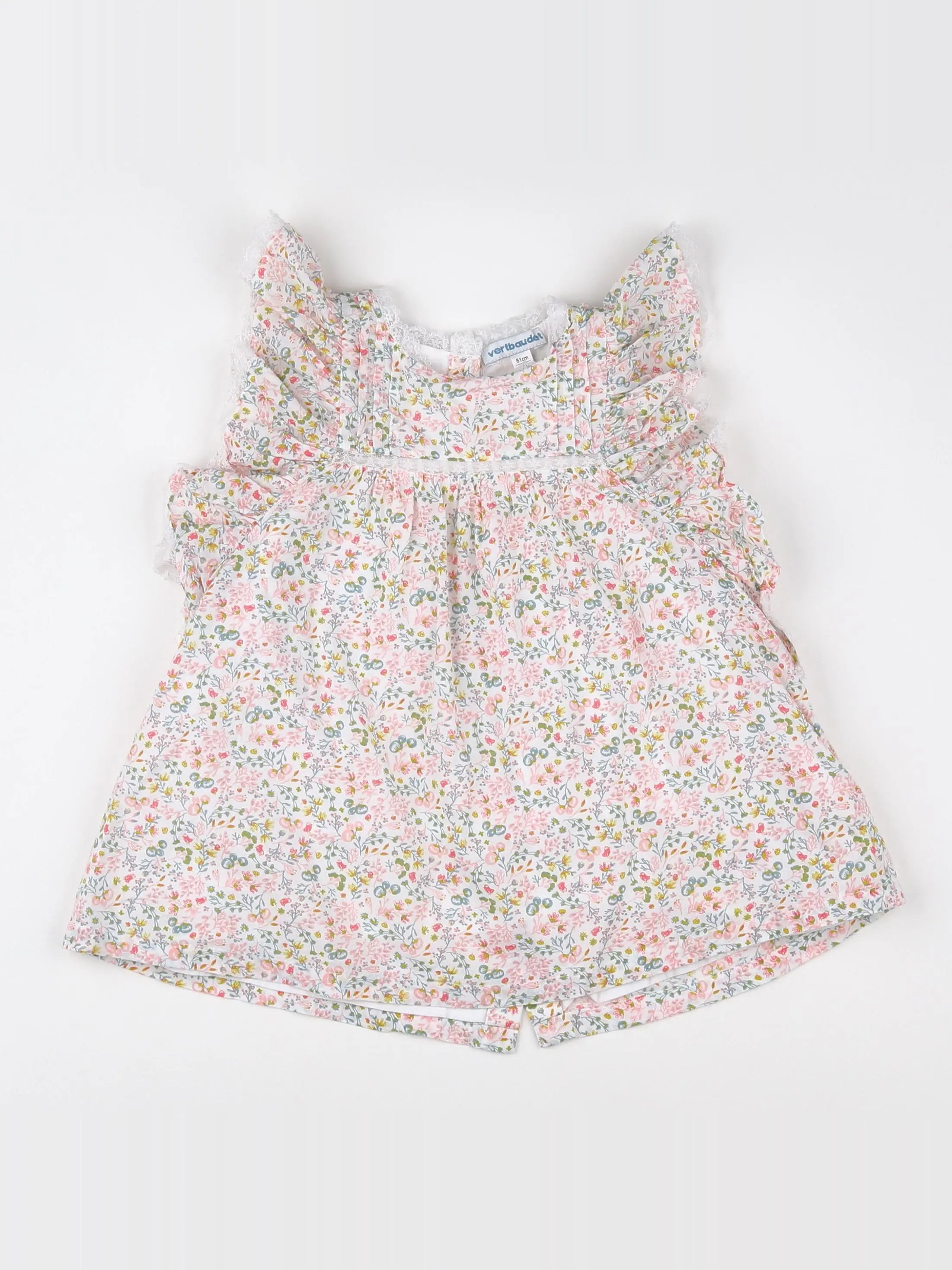 Vertbaudet - robe rose - 18 mois