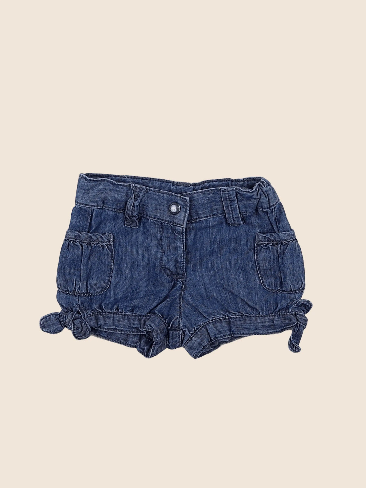 Vertbaudet - short bleu - 3 mois