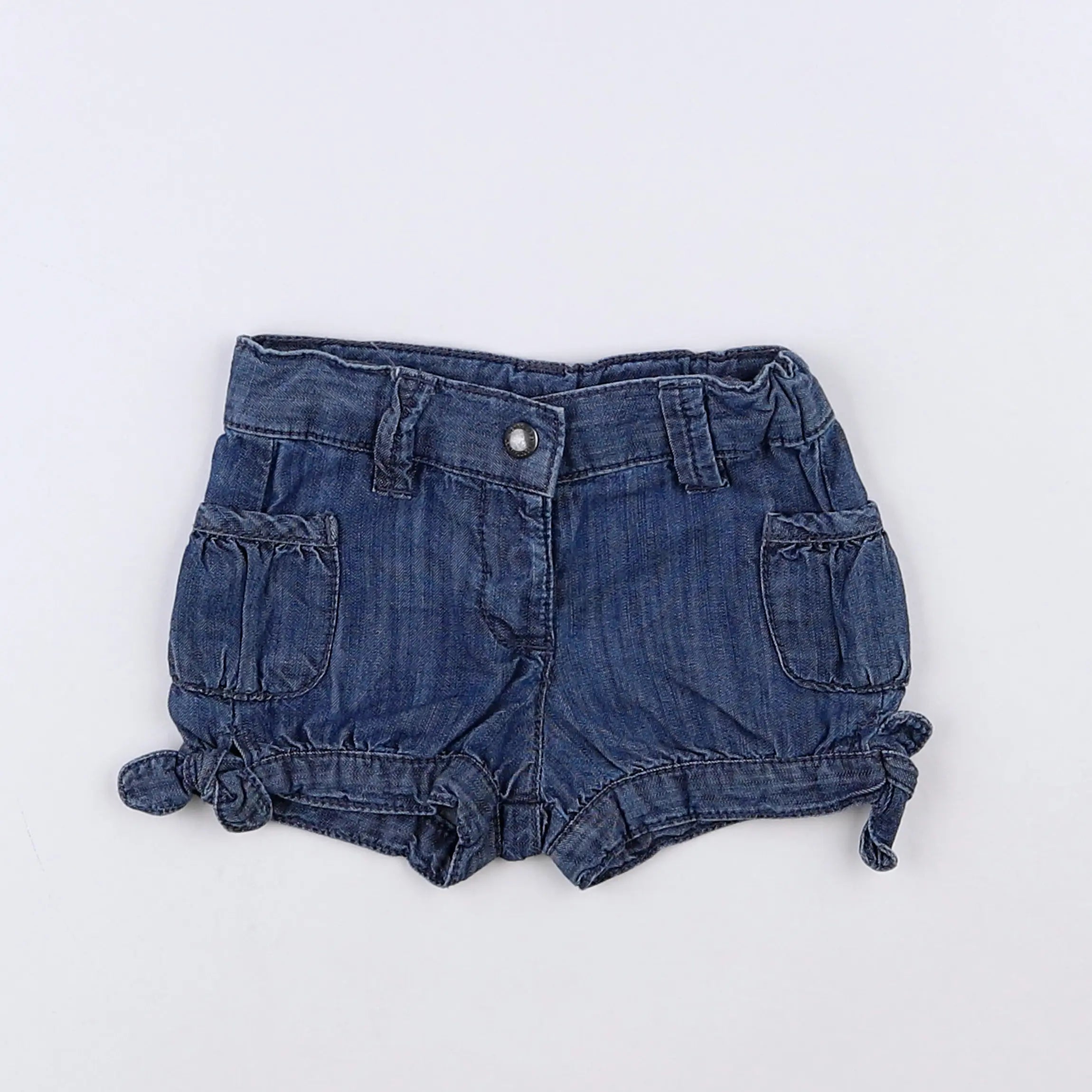 Vertbaudet - short bleu - 3 mois