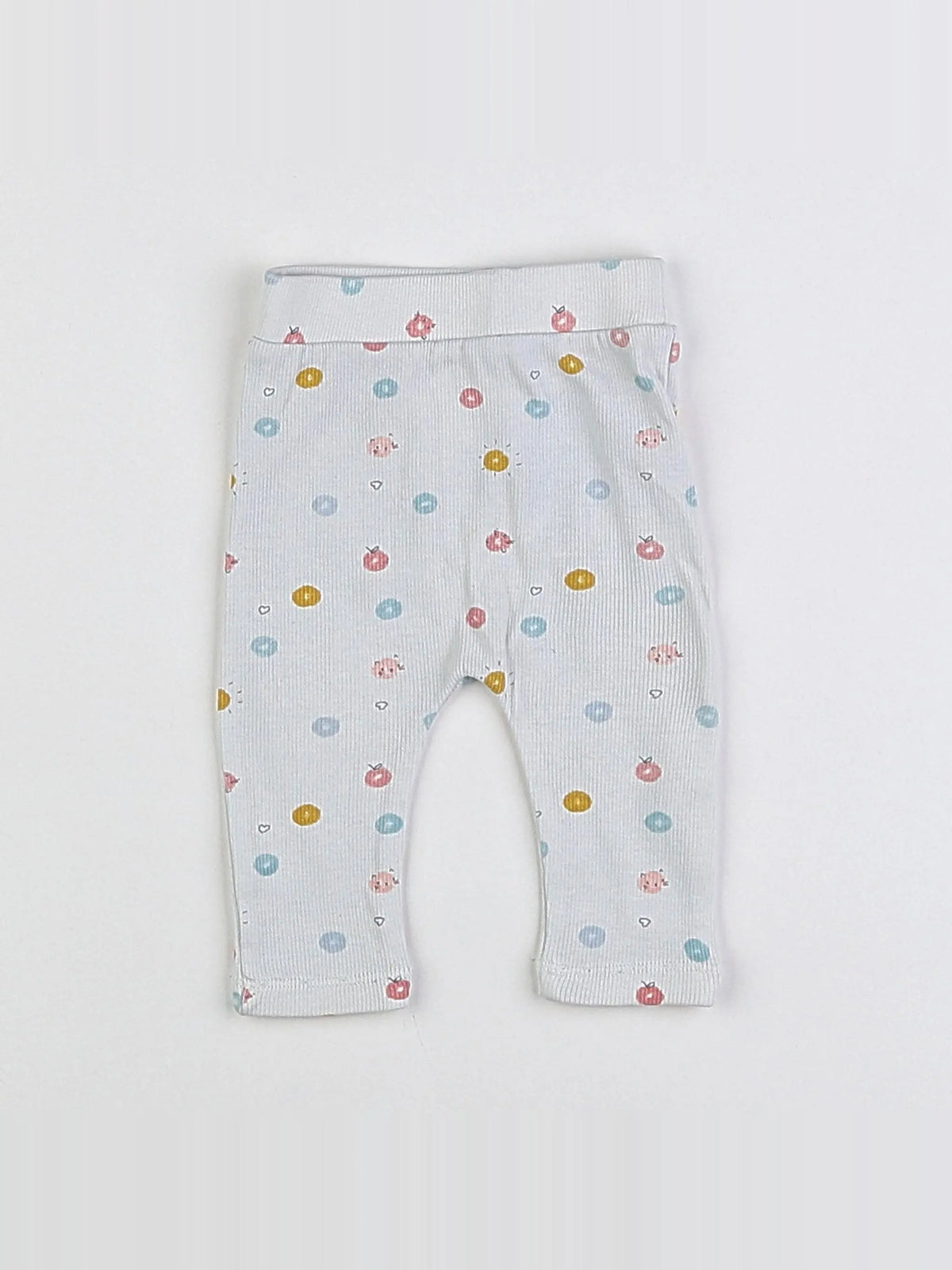 Vertbaudet - legging blanc - 3 mois