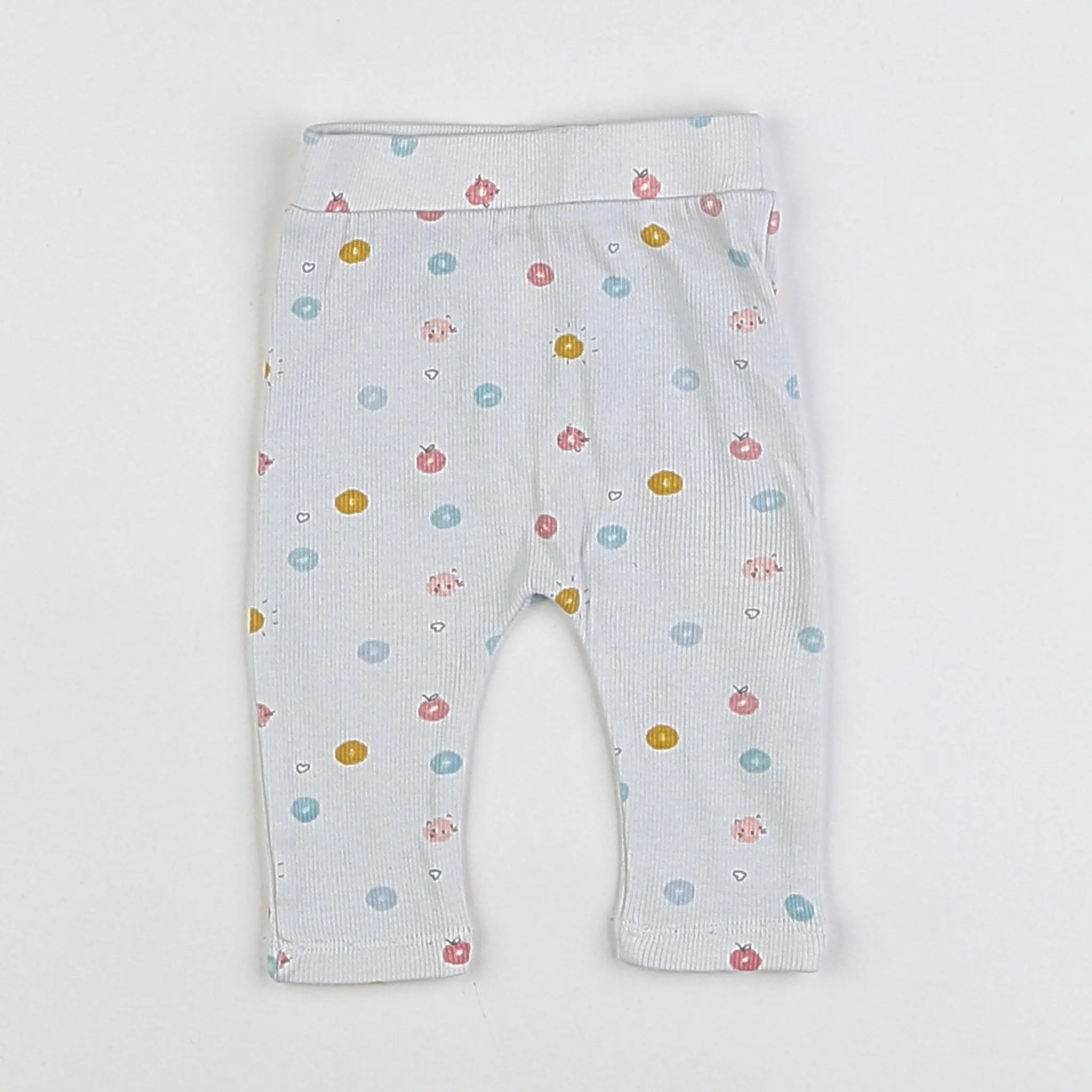 Vertbaudet - legging blanc - 3 mois