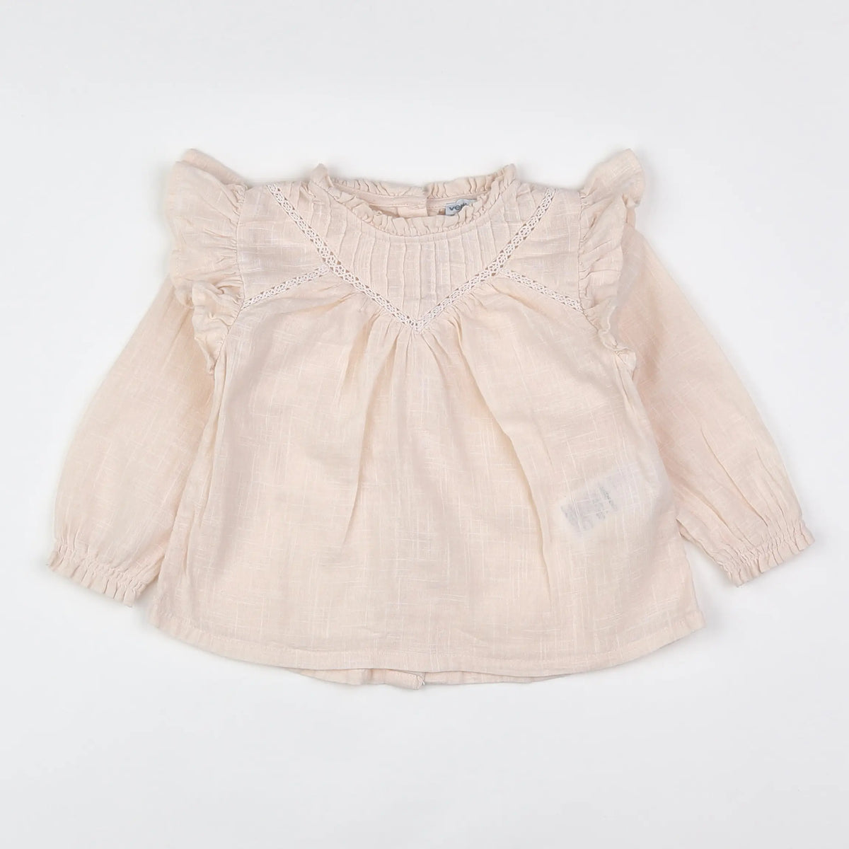 Vertbaudet - blouse rose - 12 mois