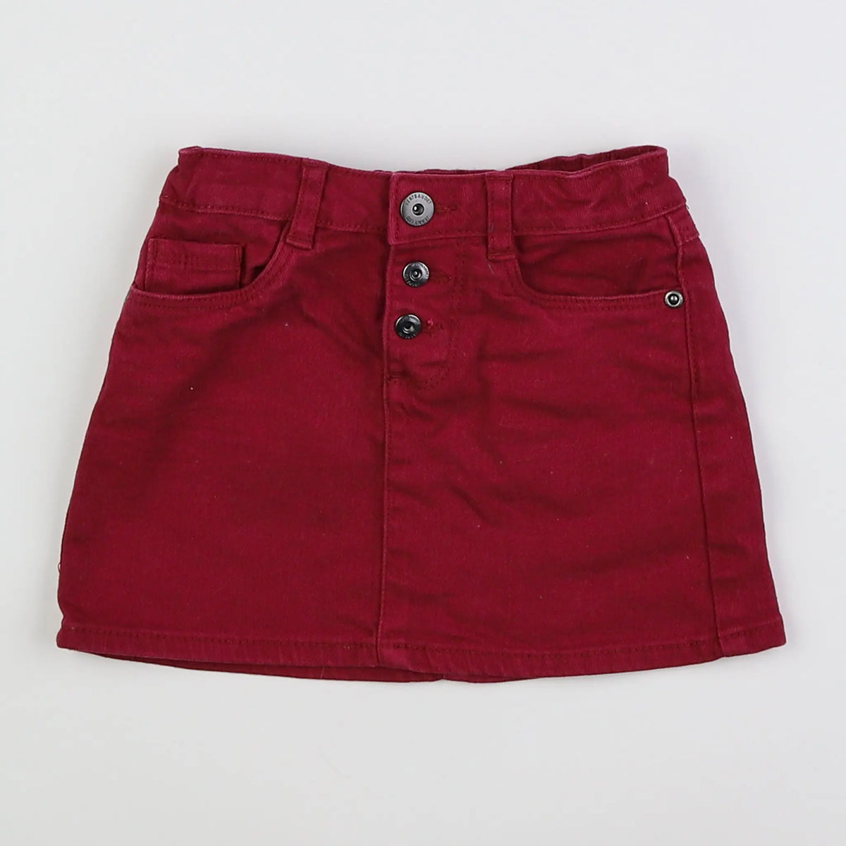 Vertbaudet - jupe rouge - 4 ans