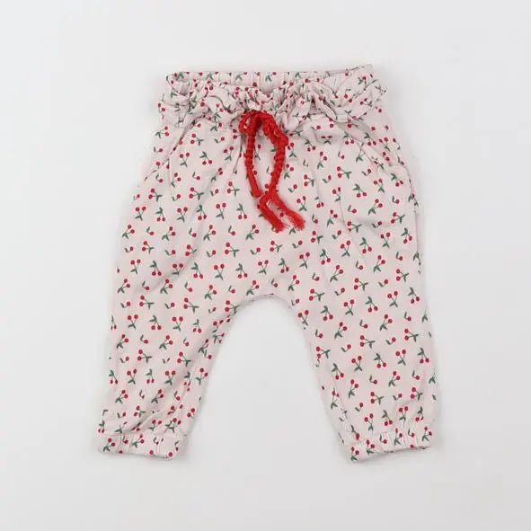 Vertbaudet - pantalon rose - 3 mois