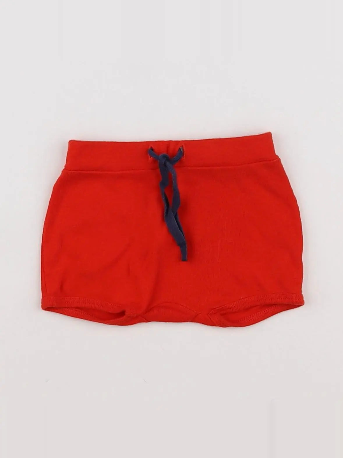 Petit Bateau - short rouge - 3 mois