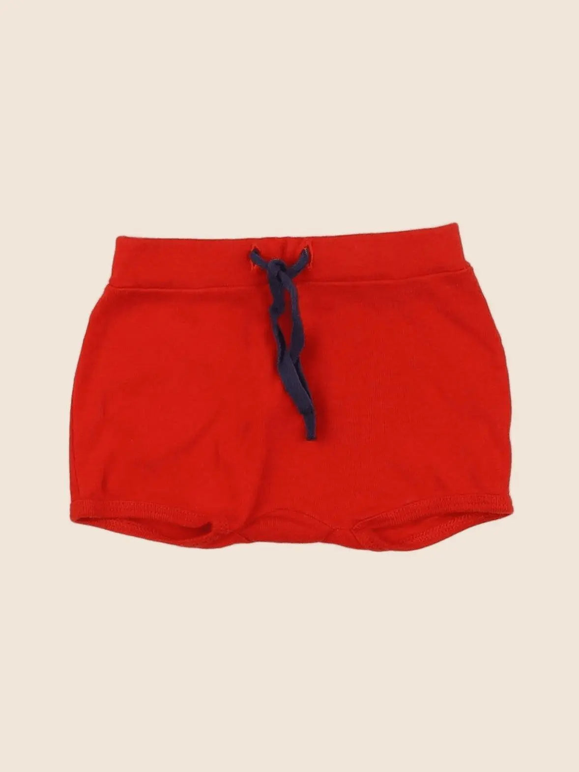 Petit Bateau - short rouge - 3 mois