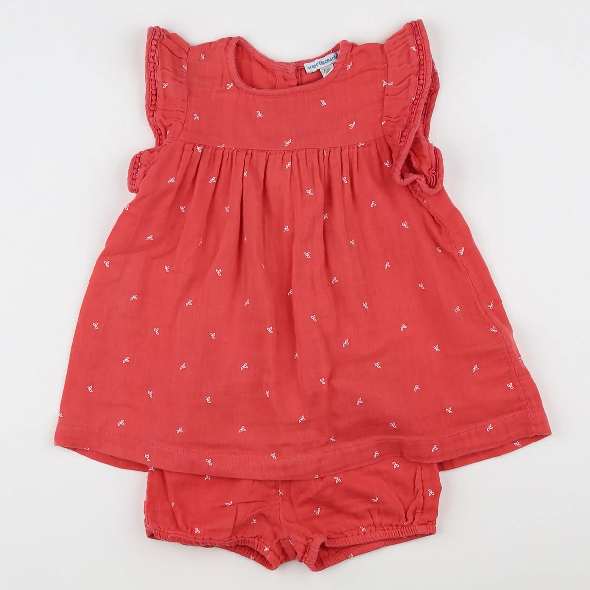 Vertbaudet - robe rose - 18 mois