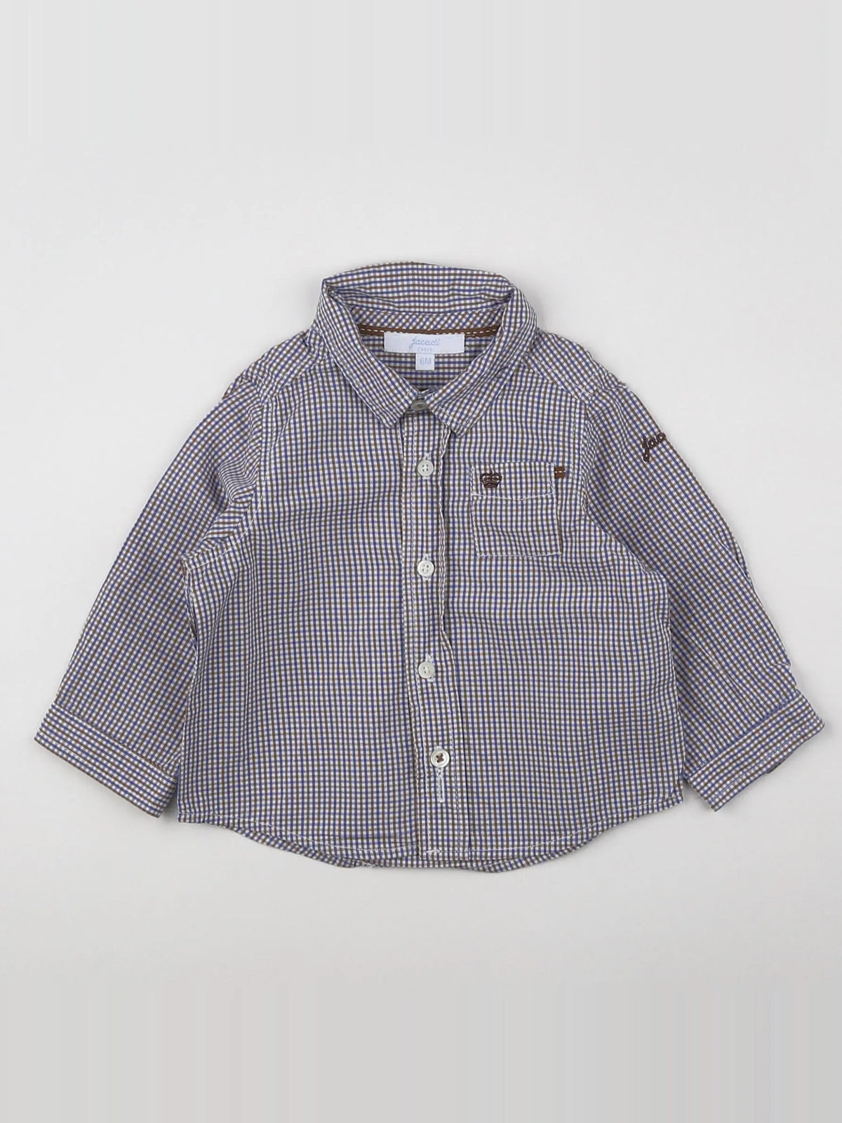 Jacadi - chemise multicolore - 6 mois