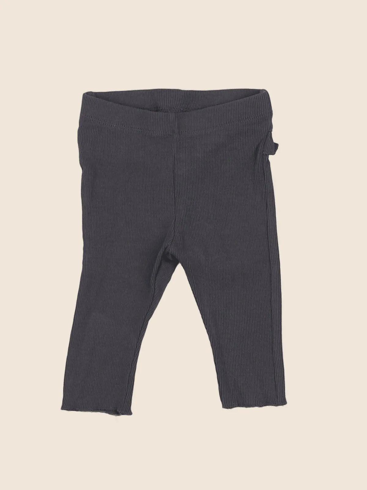 H&M - legging gris - 3 mois