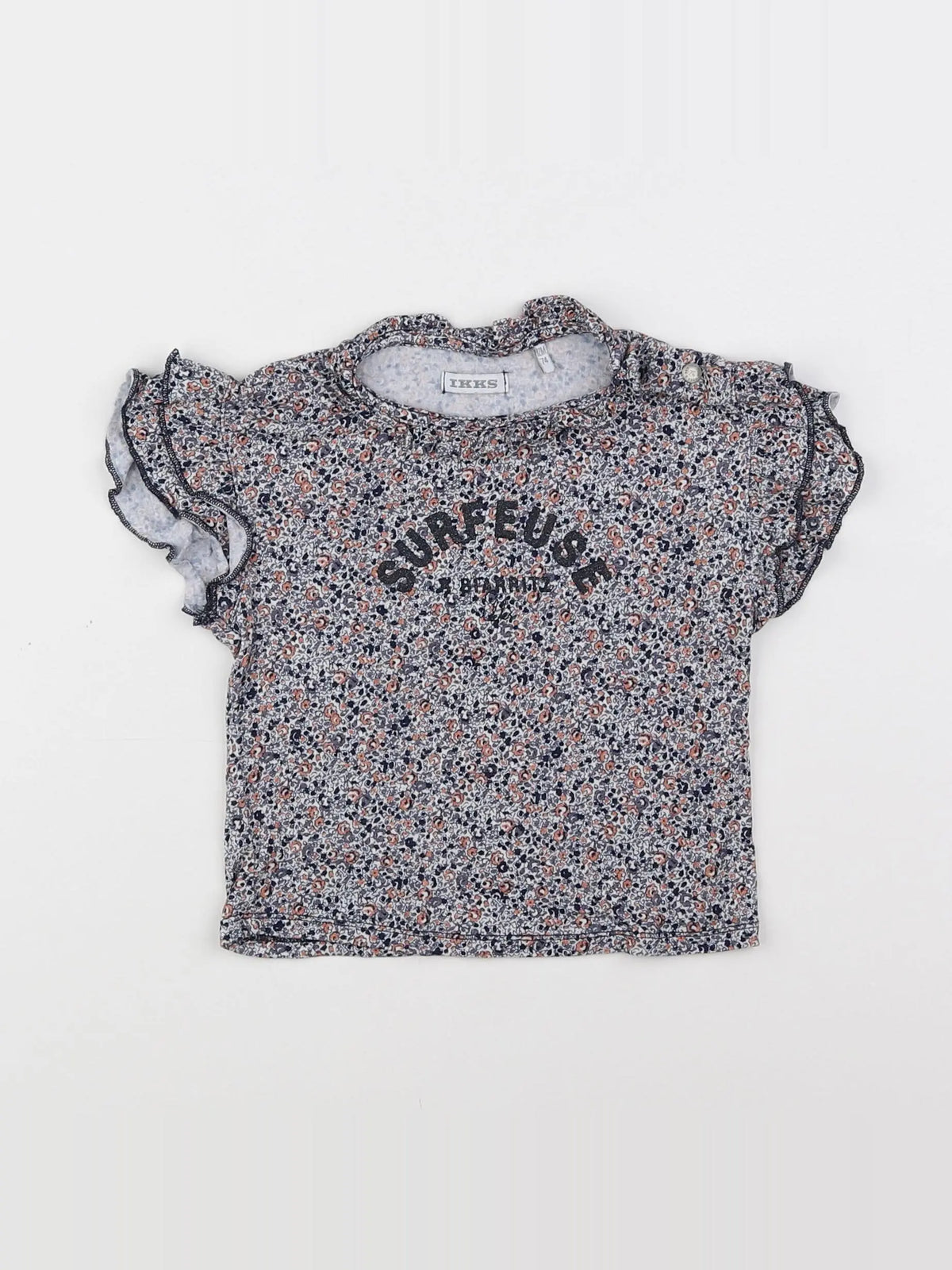 IKKS - tee-shirt multicolore - 12 mois