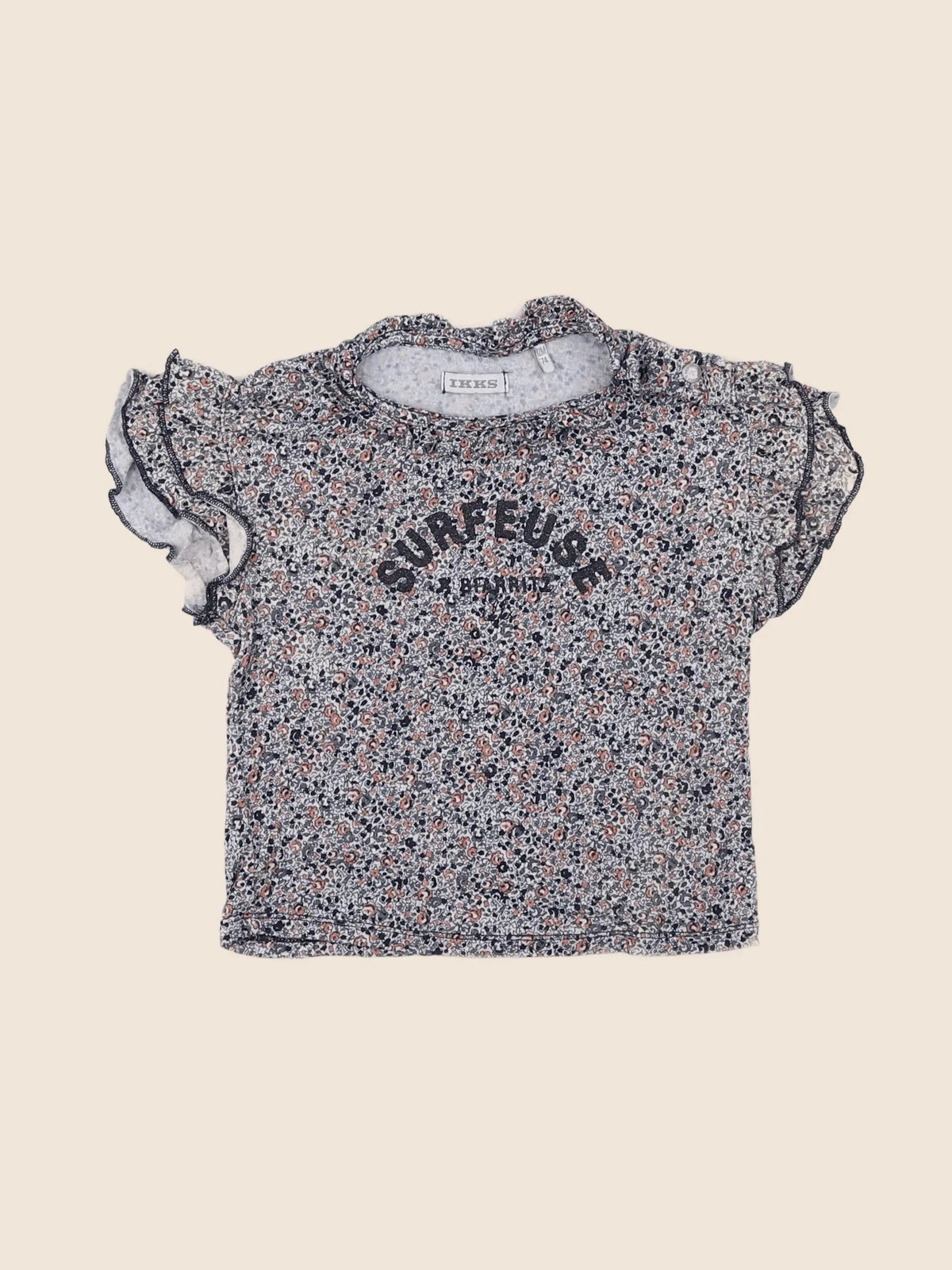 IKKS - tee-shirt multicolore - 12 mois