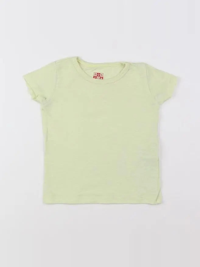 Bonton - tee-shirt jaune - 18 mois