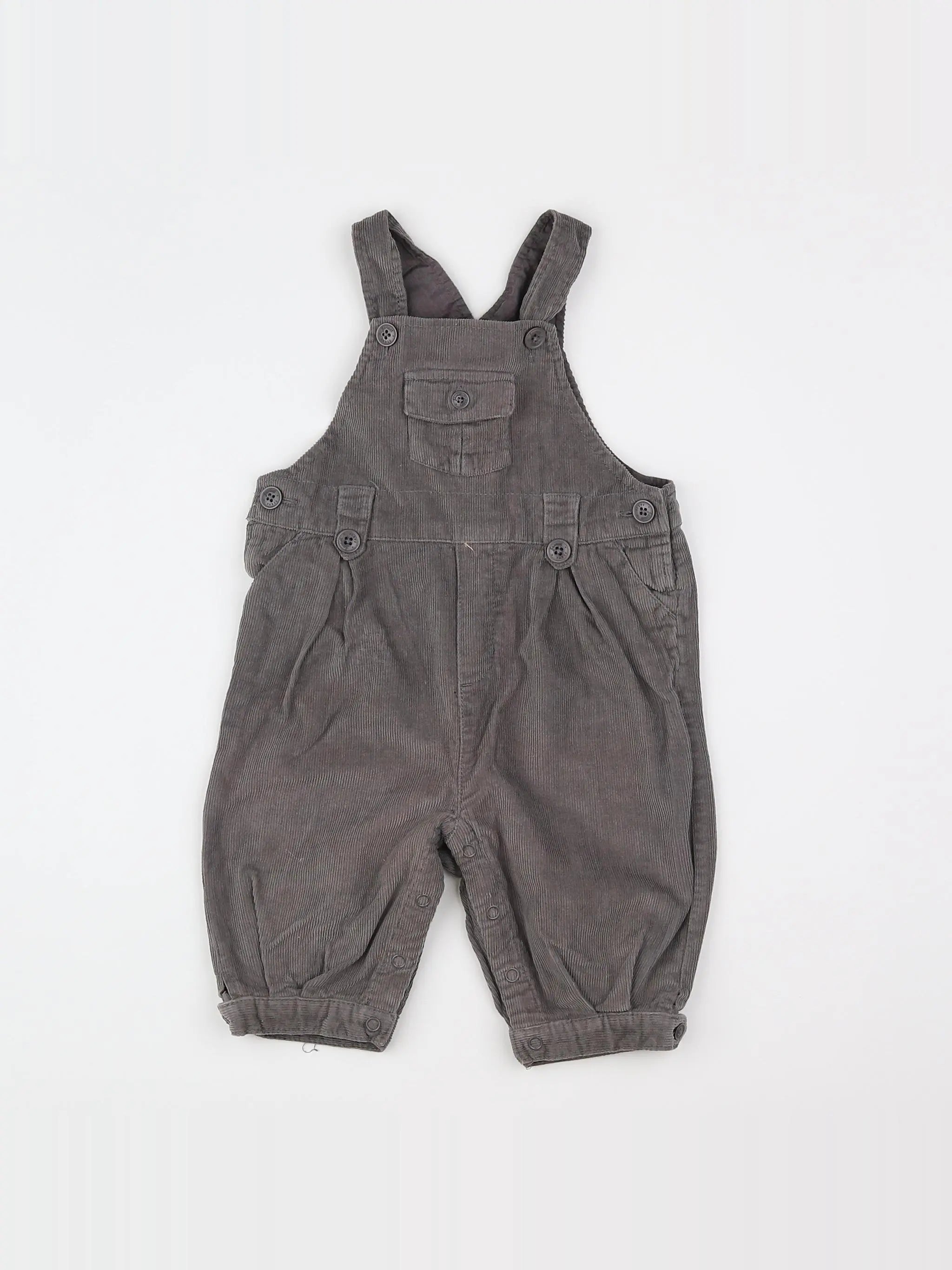 Jacadi - salopette gris - 12 mois
