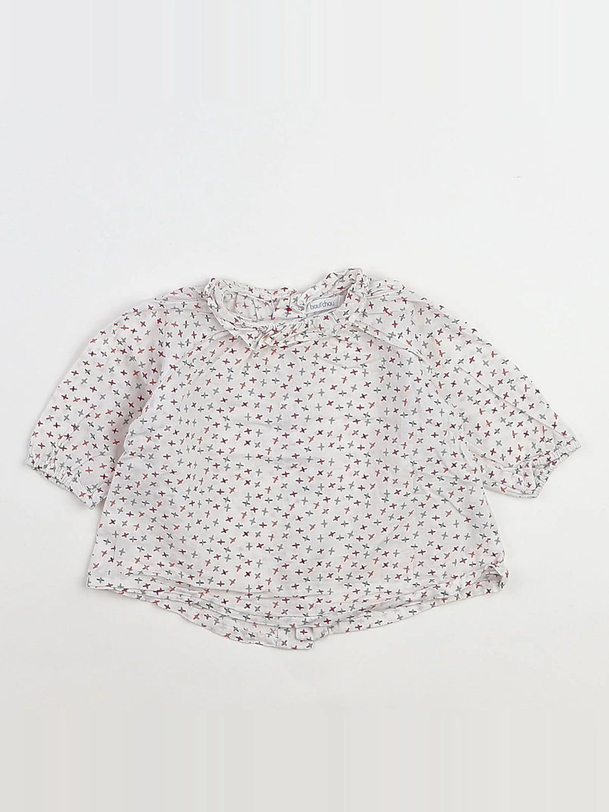 Boutchou - blouse multicolore - 3 mois